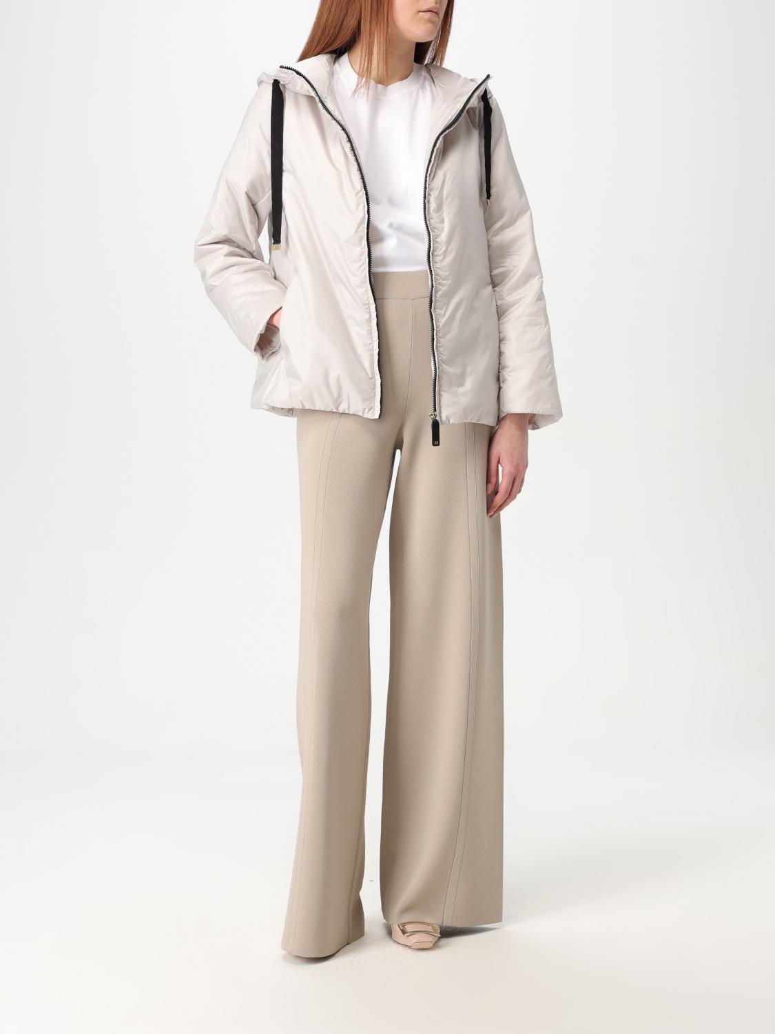 MAX MARA THE CUBE JACKET: Max Mara The Cube nylon jacket with hood, Grey - Img 2