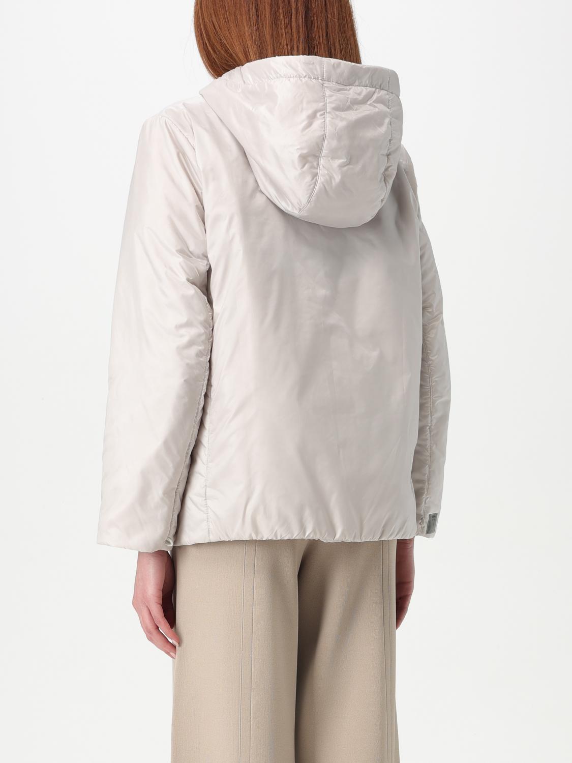 MAX MARA THE CUBE JACKET: Max Mara The Cube nylon jacket with hood, Grey - Img 3