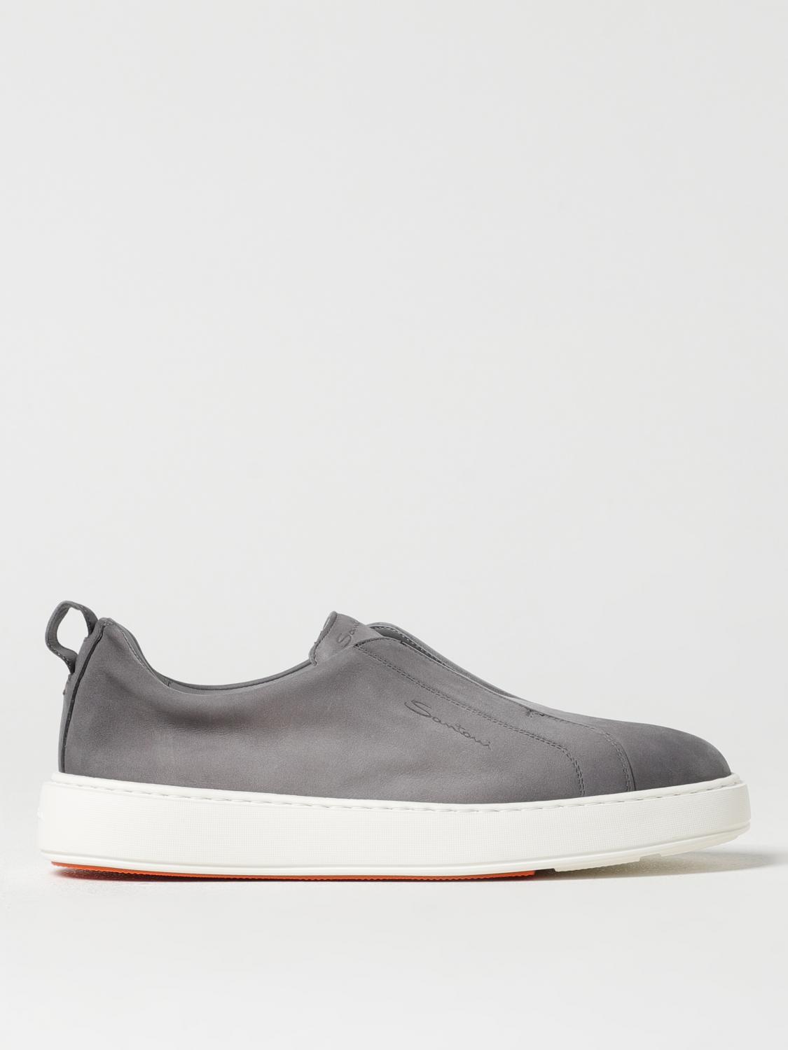 SANTONI SNEAKERS: Sneakers men Santoni, White - Img 1
