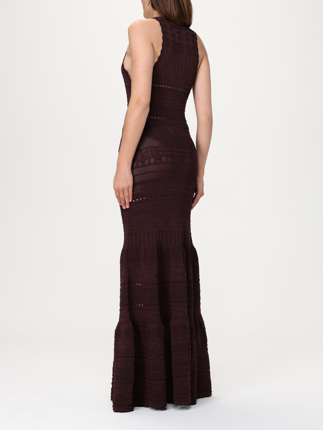 ELISABETTA FRANCHI KLEID: Kleider damen Elisabetta Franchi, Braun - Img 2
