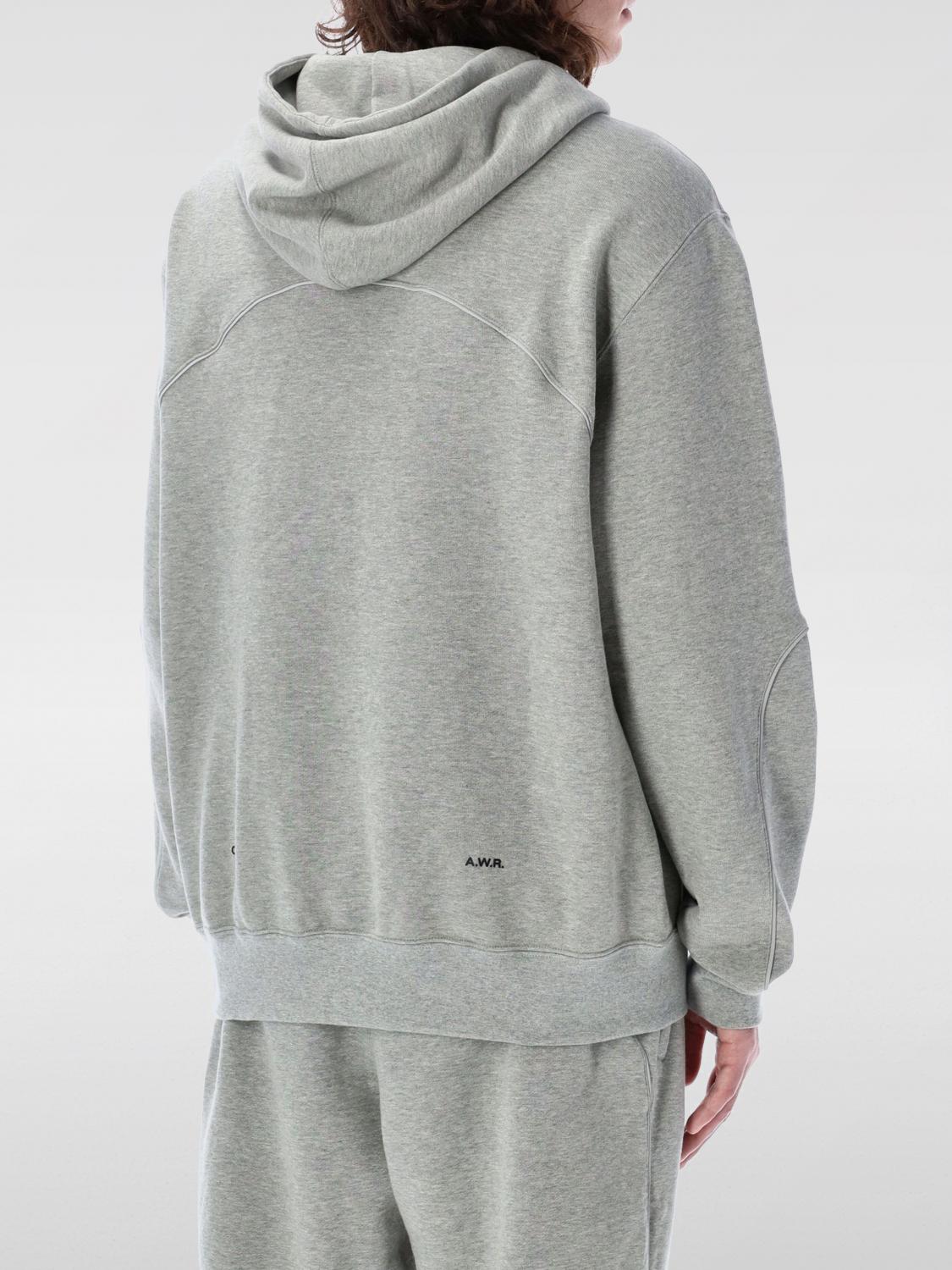 NIKE FELPA: Felpa con cappuccio in cotone Nike, Grigio - Img 2