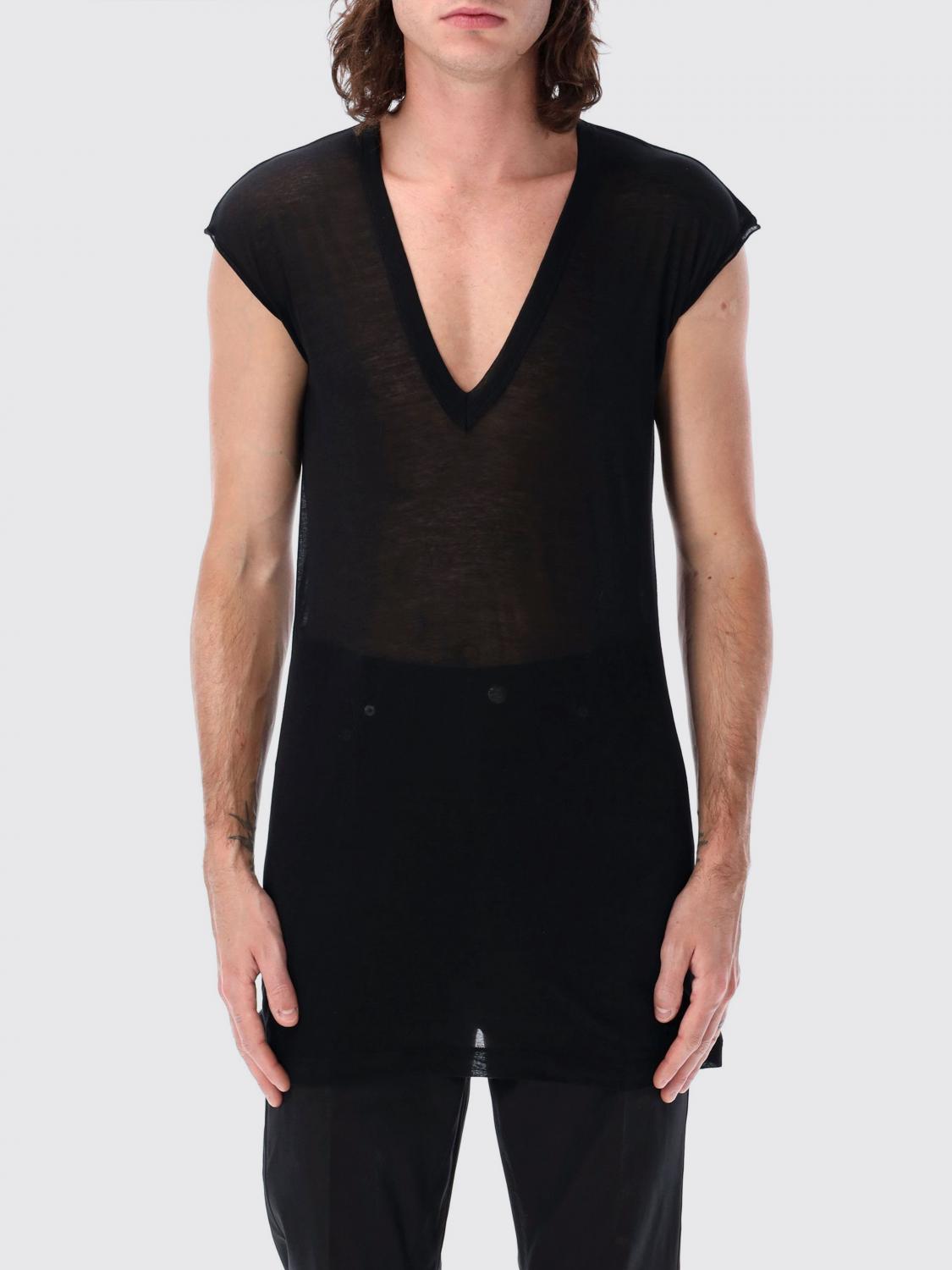 RICK OWENS CAMISETA: Camiseta hombre Rick Owens, Negro - Img 1