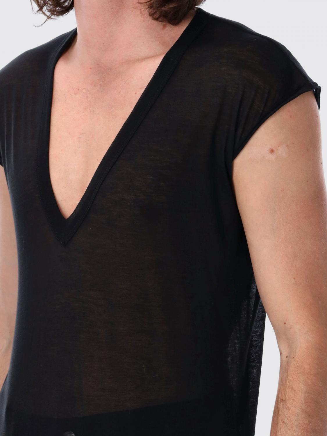 RICK OWENS CAMISETA: Camiseta hombre Rick Owens, Negro - Img 3