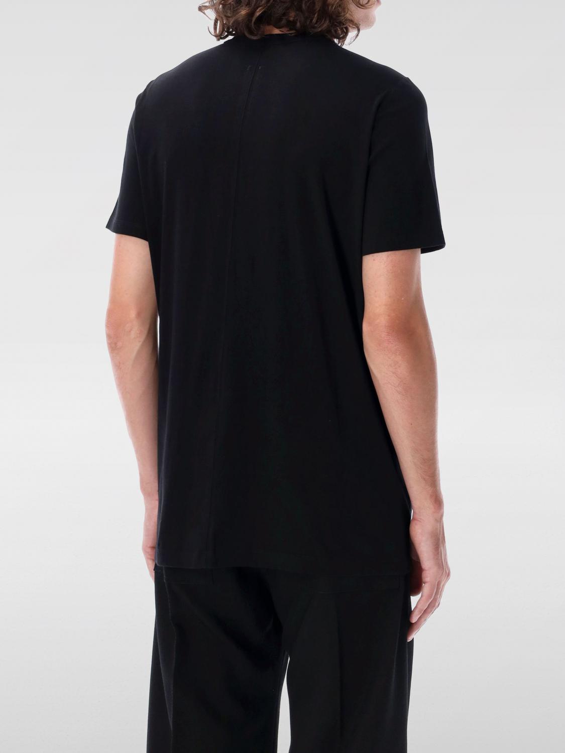 RICK OWENS T-SHIRT: T-shirt basic Rick Owens in cotone , Nero - Img 2