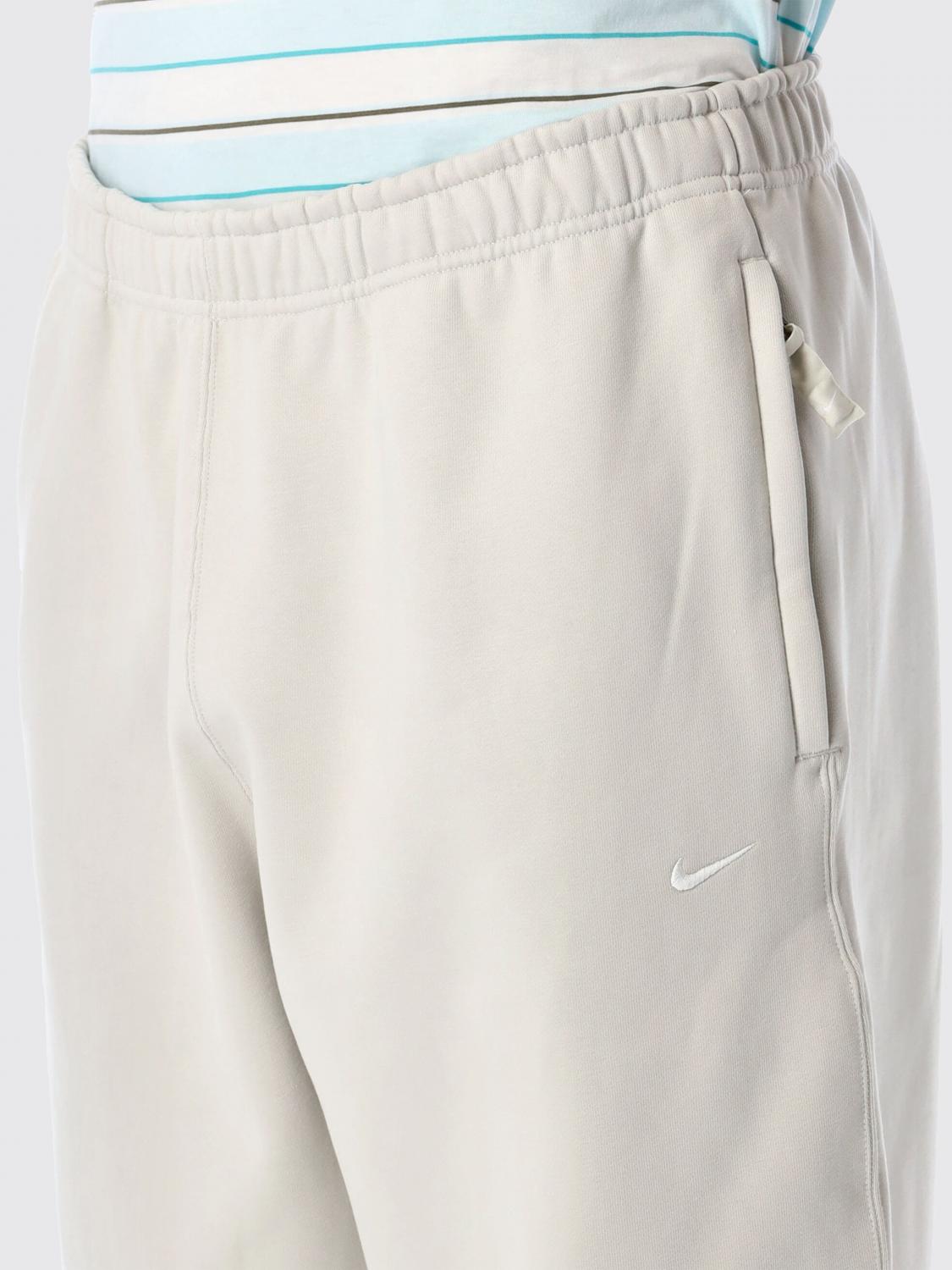 NIKE PANTS: Pants men Nike, Ivory - Img 3