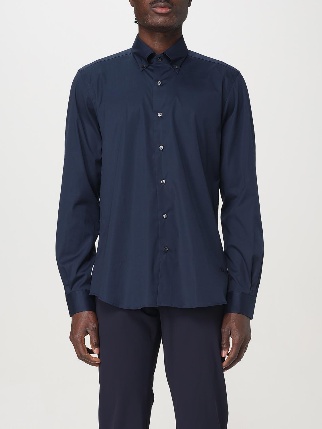 FAY CAMICIA: Camicia classica Fay in cotone , Blue 1 - Img 1