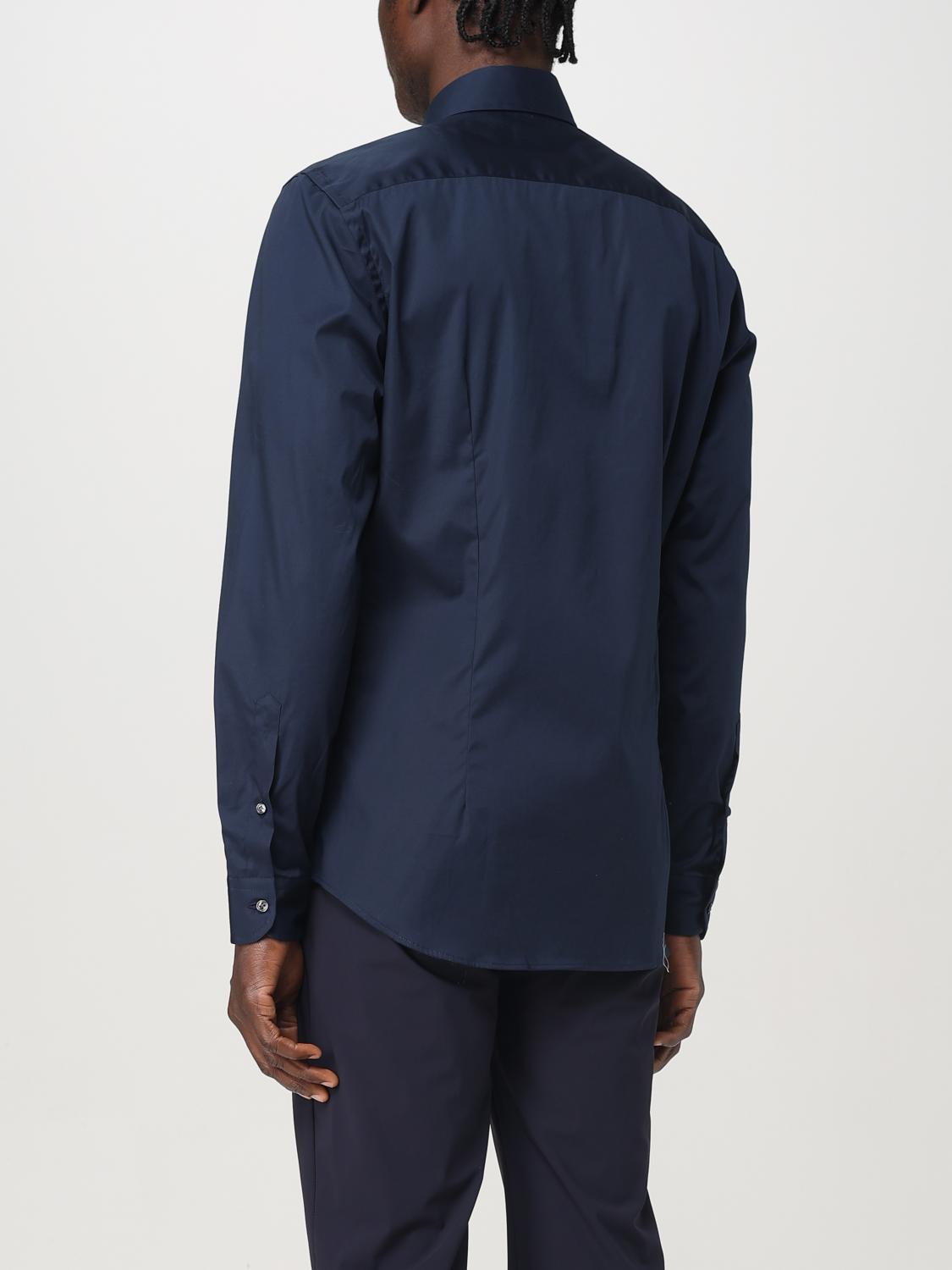 FAY CAMICIA: Camicia classica Fay in cotone , Blue 1 - Img 2