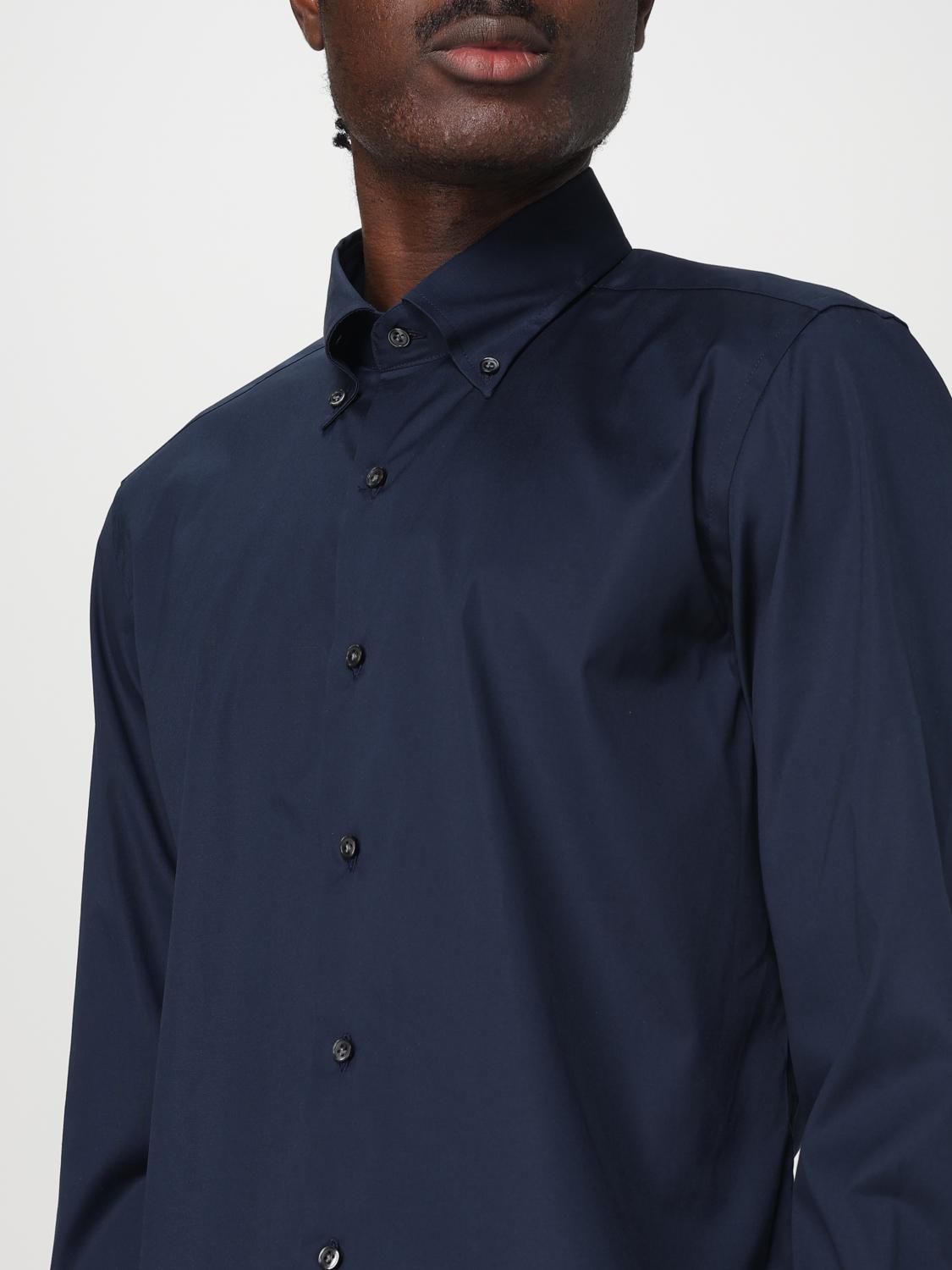 FAY CAMICIA: Camicia classica Fay in cotone , Blue 1 - Img 3