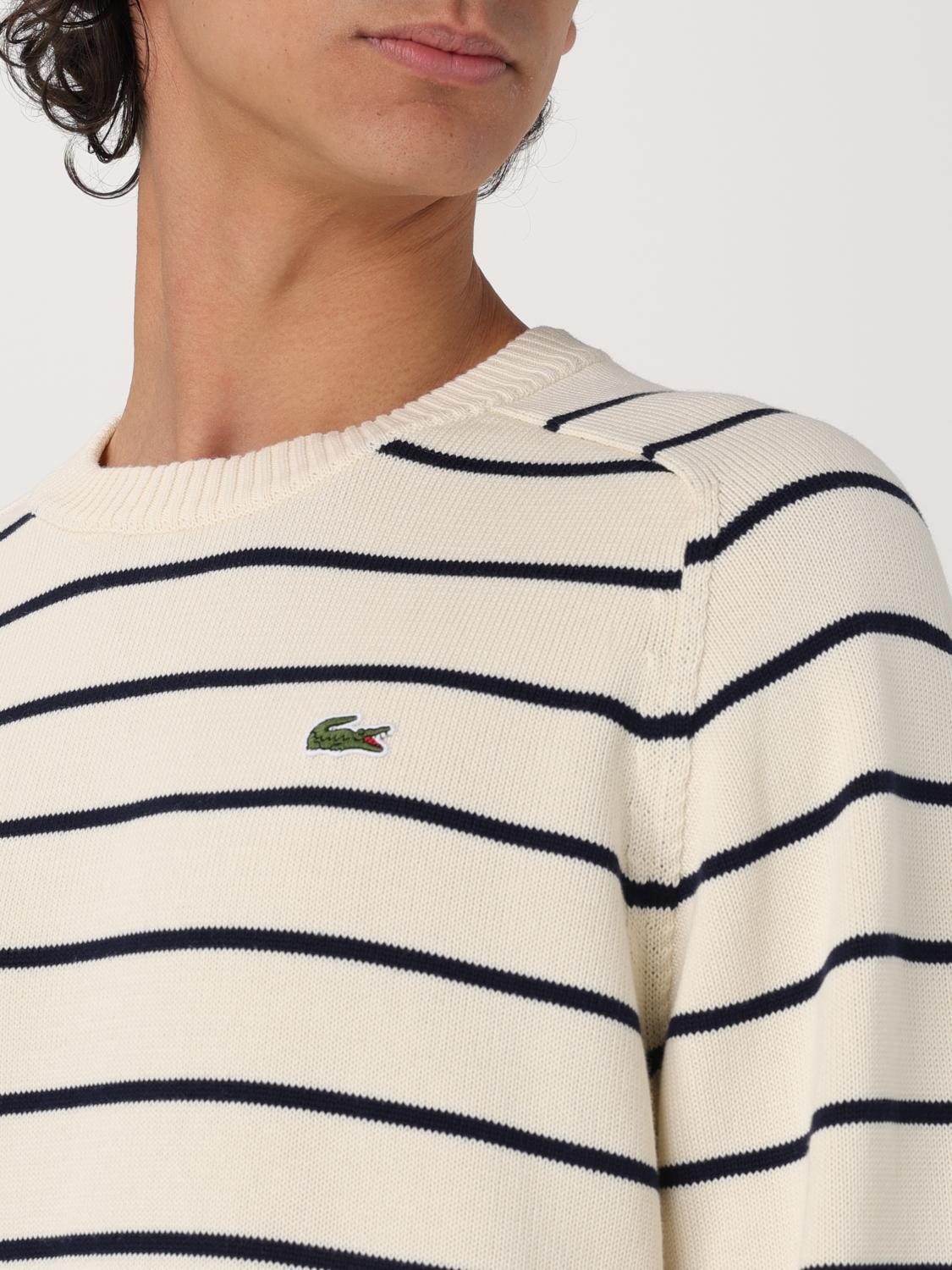 LACOSTE JERSEY: Jersey hombre Lacoste, Blanco - Img 3