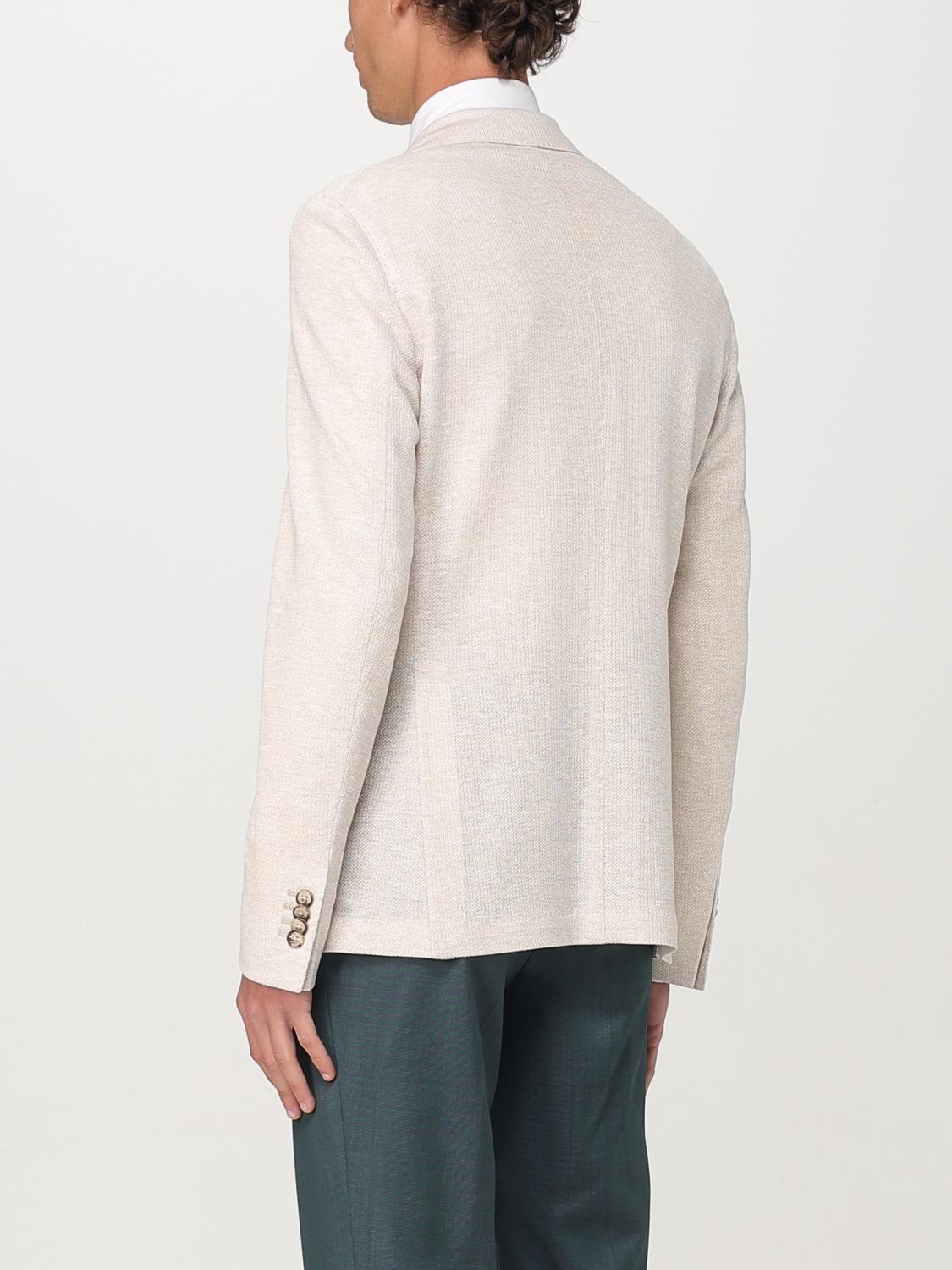 LUIGI BIANCHI JACKET: Blazer men Luigi Bianchi, Beige - Img 2