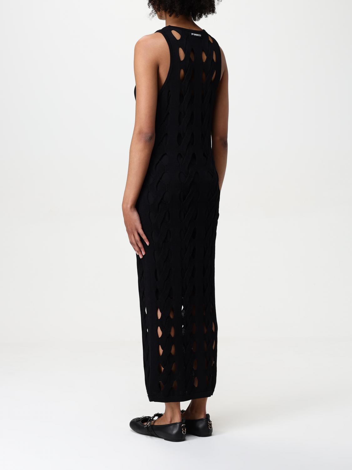PINKO KLEID: Kleider damen Pinko, Schwarz - Img 2