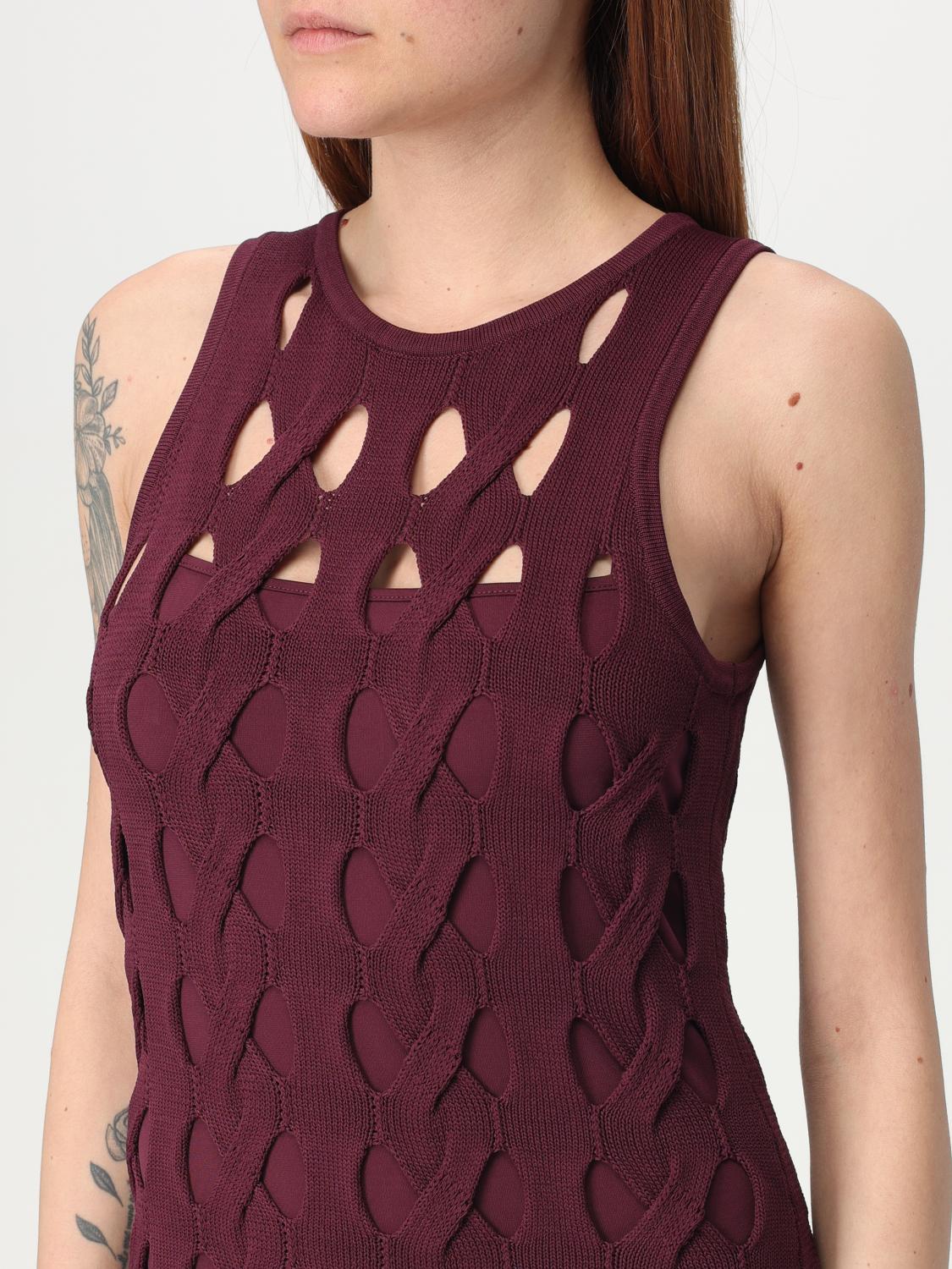 PINKO VESTIDO: Vestido mujer Pinko, Granate - Img 3