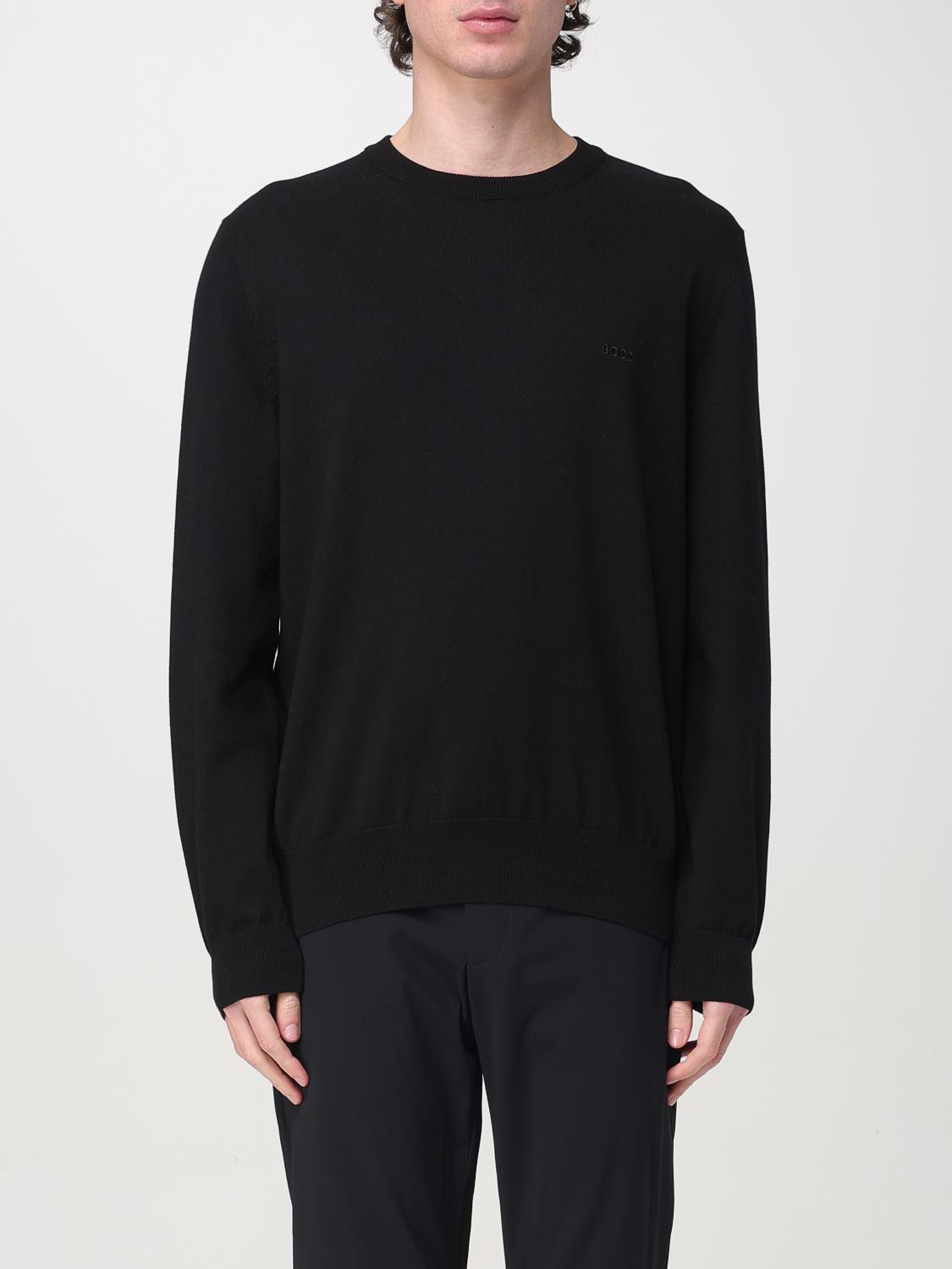 HUGO PULLOVER: Pullover herren Hugo, Schwarz - Img 1