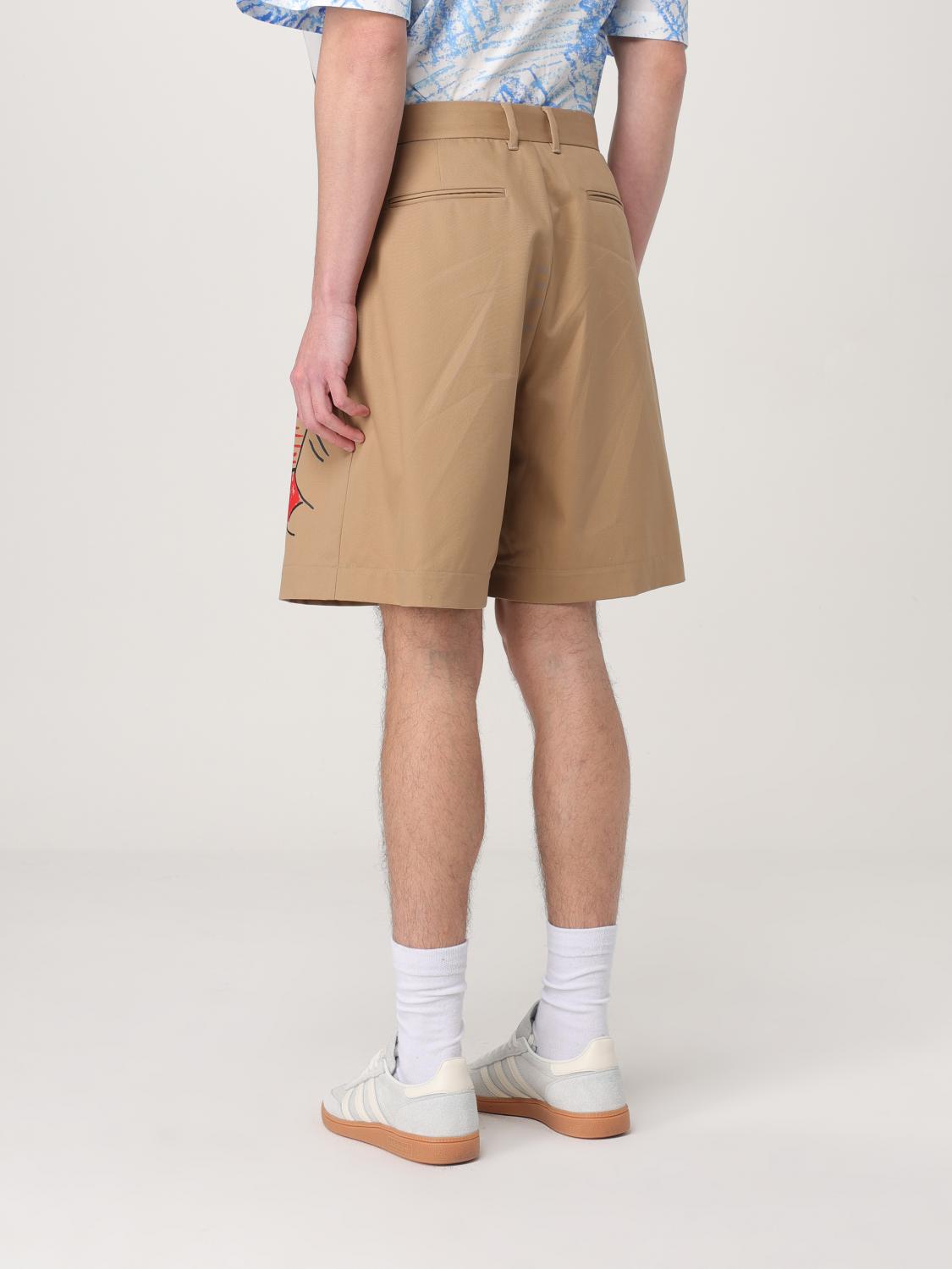MSGM SHORTS: Short men MSGM, Beige - Img 3