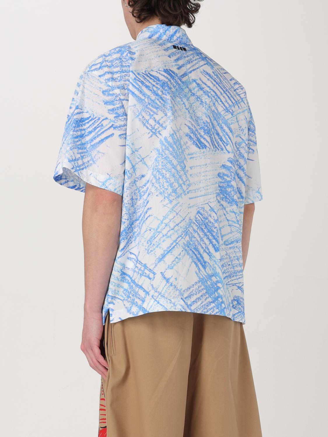 MSGM CAMISA: Camisa hombre MSGM, Azul Claro - Img 3