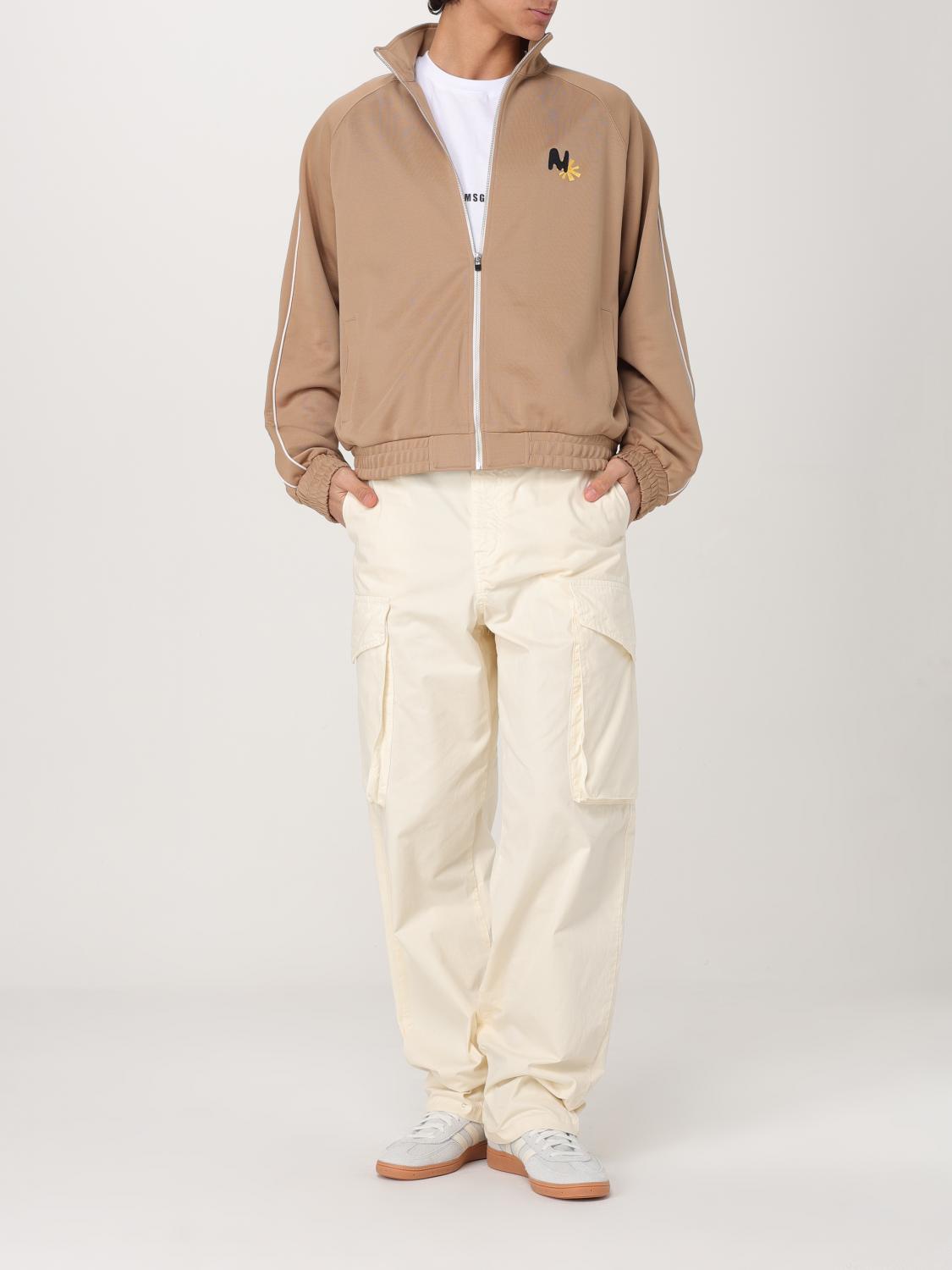 MSGM SWEATSHIRT: Sweatshirt men MSGM, Beige - Img 2