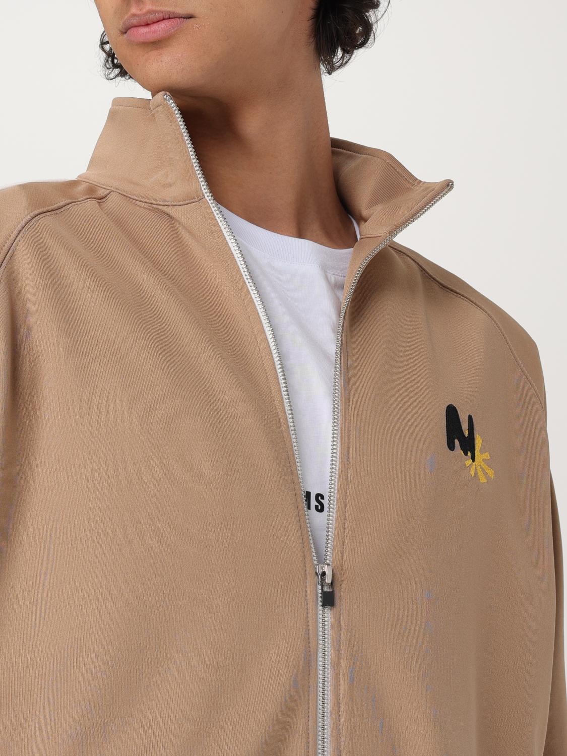 MSGM SWEATSHIRT: Sweatshirt men MSGM, Beige - Img 5