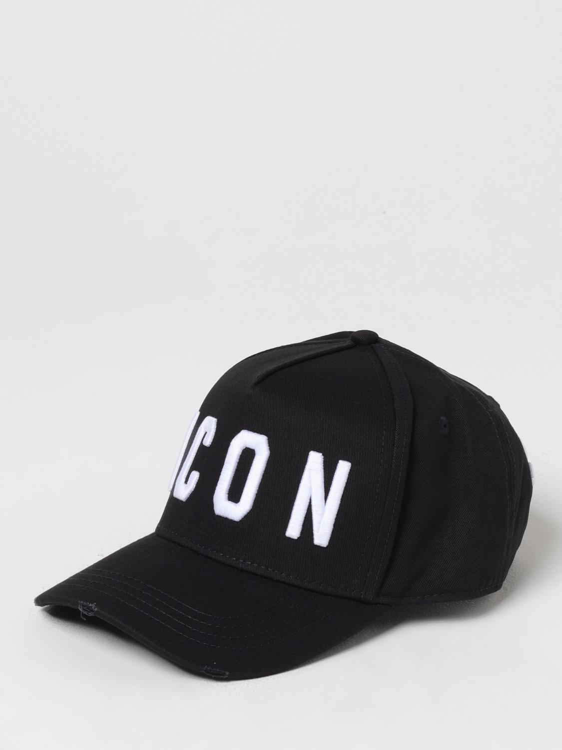 DSQUARED2 CHAPEAU: Chapeau homme Dsquared2, Noir - Img 1
