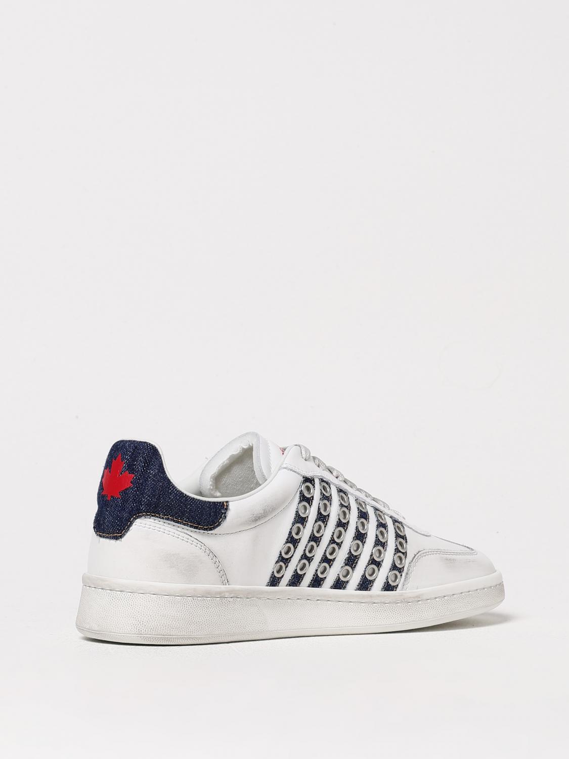 DSQUARED2 SNEAKERS: Sneakers men Dsquared2, White - Img 3