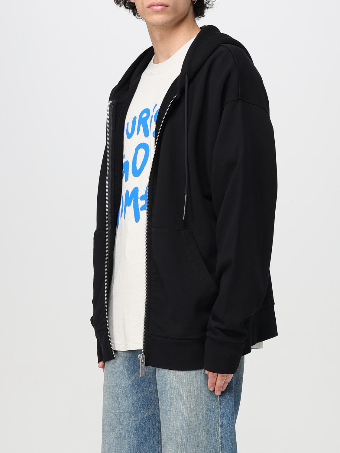 44 LABEL GROUP SWEATSHIRT: Sweatshirt homme 44 Label Group, Noir - Img 3