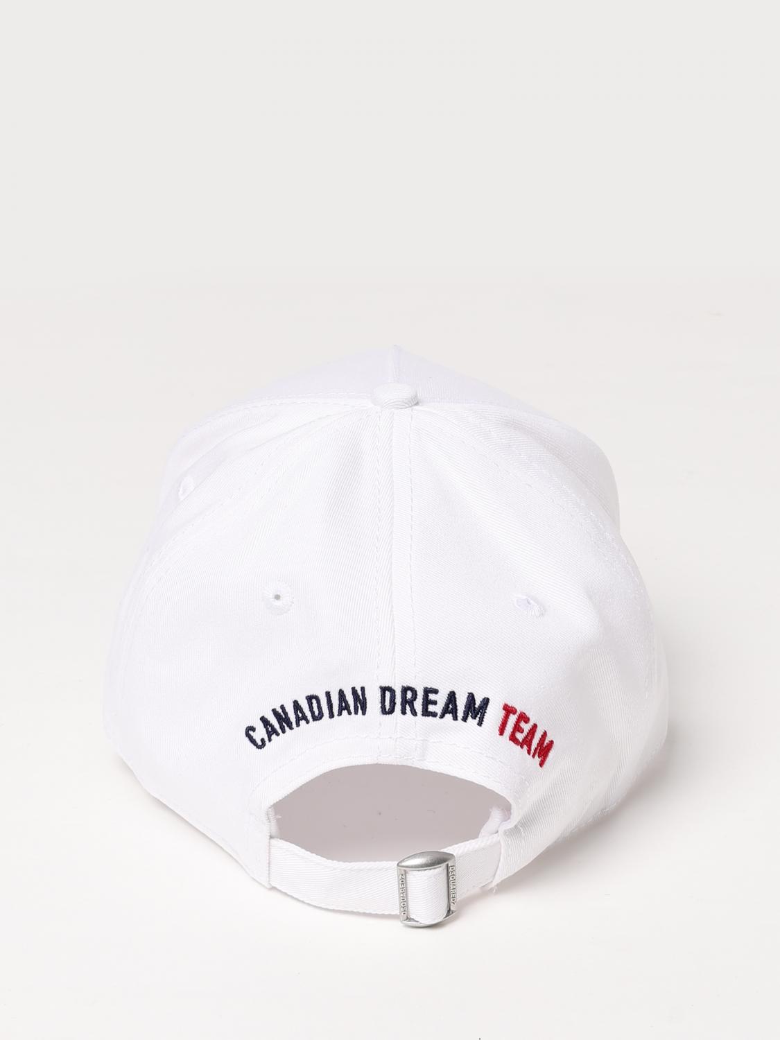 Dsquared2 Hat men - White | BCM091705C00001 | GIGLIO.COM