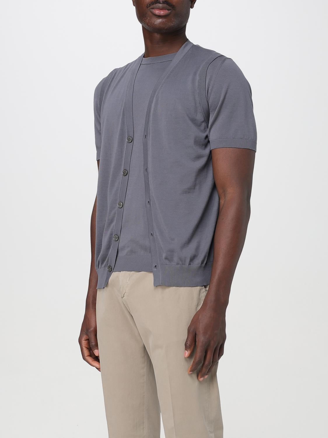 DRUMOHR WAISTCOAT: Waistcoat men Drumohr, Grey - Img 3