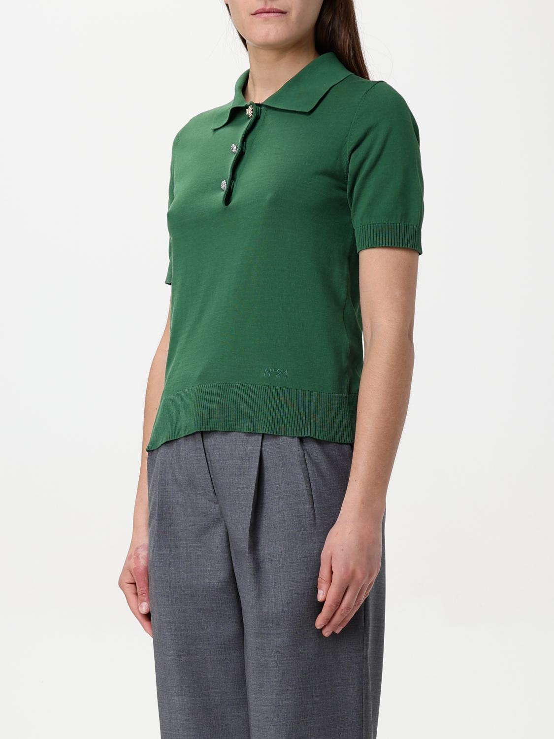 N° 21 POLO: Pullover damen N° 21, Grün - Img 4
