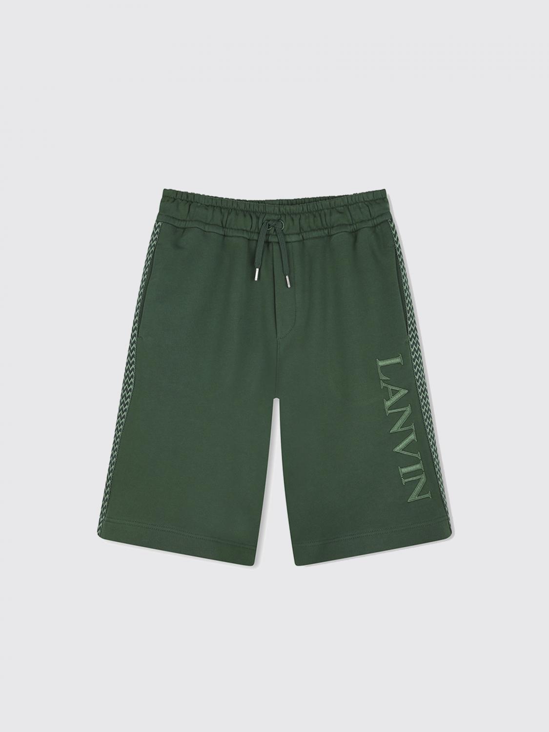 LANVIN SHORTS: Pants kids Lanvin, Green - Img 1