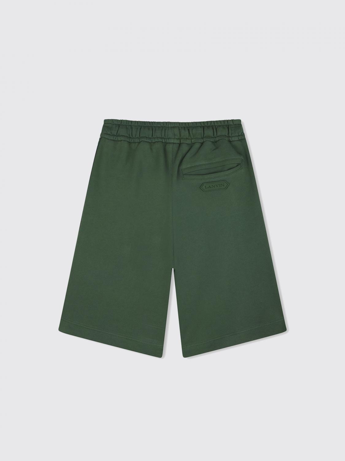 LANVIN SHORTS: Pants kids Lanvin, Green - Img 2