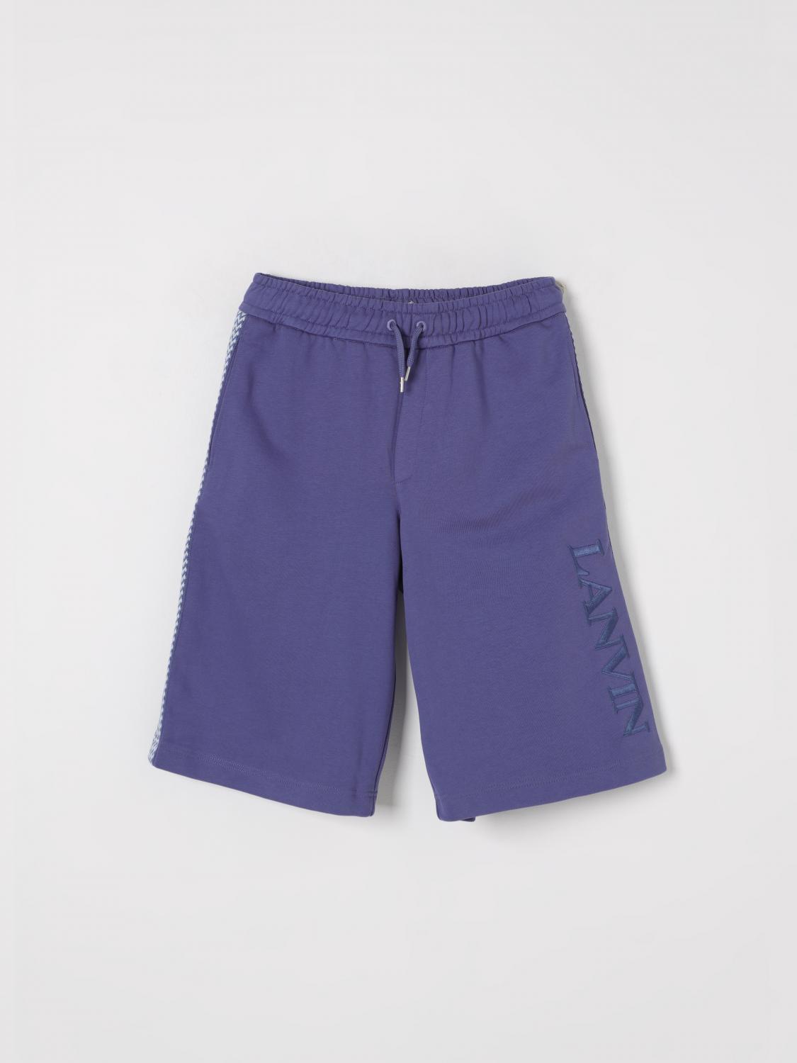 LANVIN SHORTS: Pants kids Lanvin, Grey - Img 1