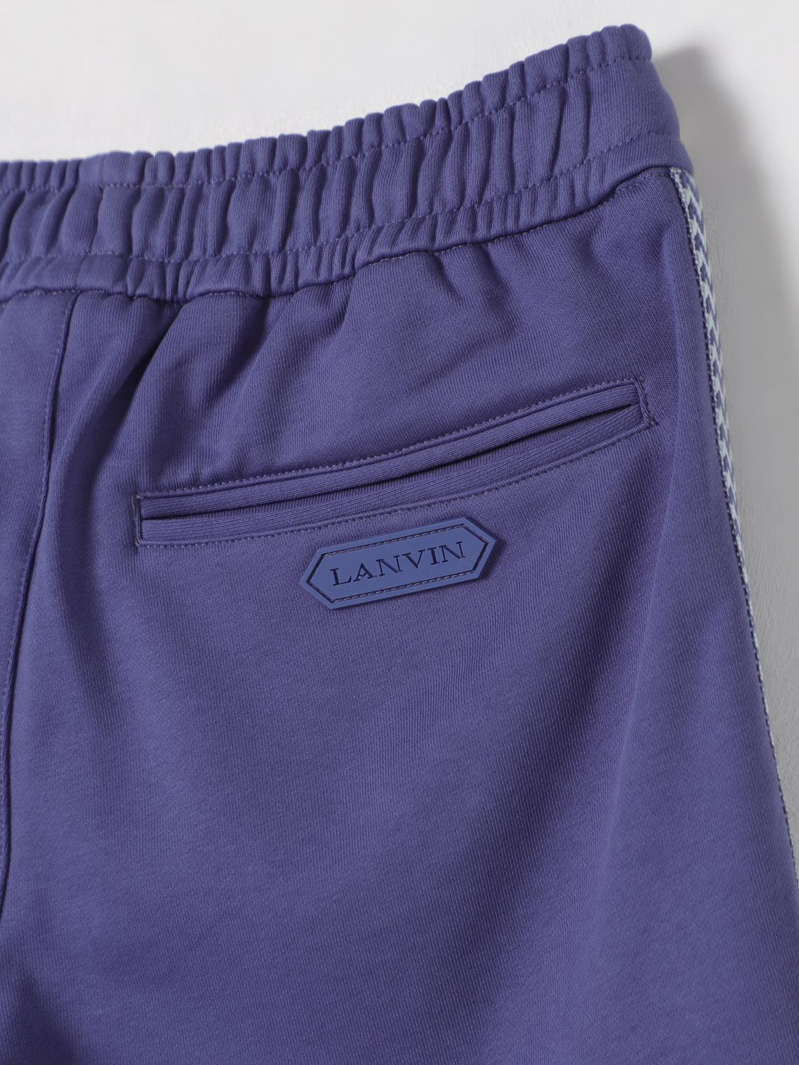 LANVIN SHORTS: Pants kids Lanvin, Grey - Img 3