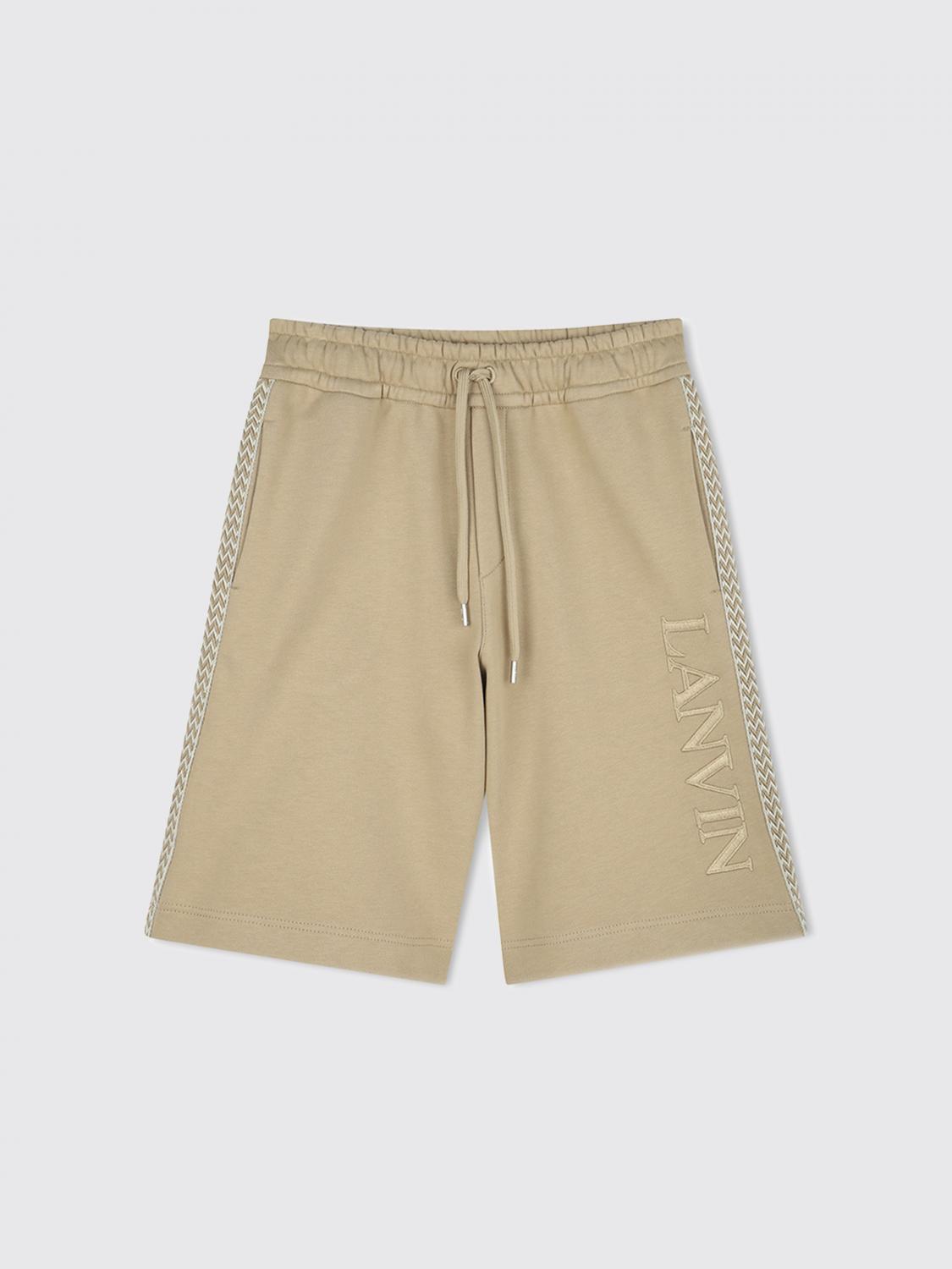 LANVIN SHORTS: Pants kids Lanvin, Brown - Img 1