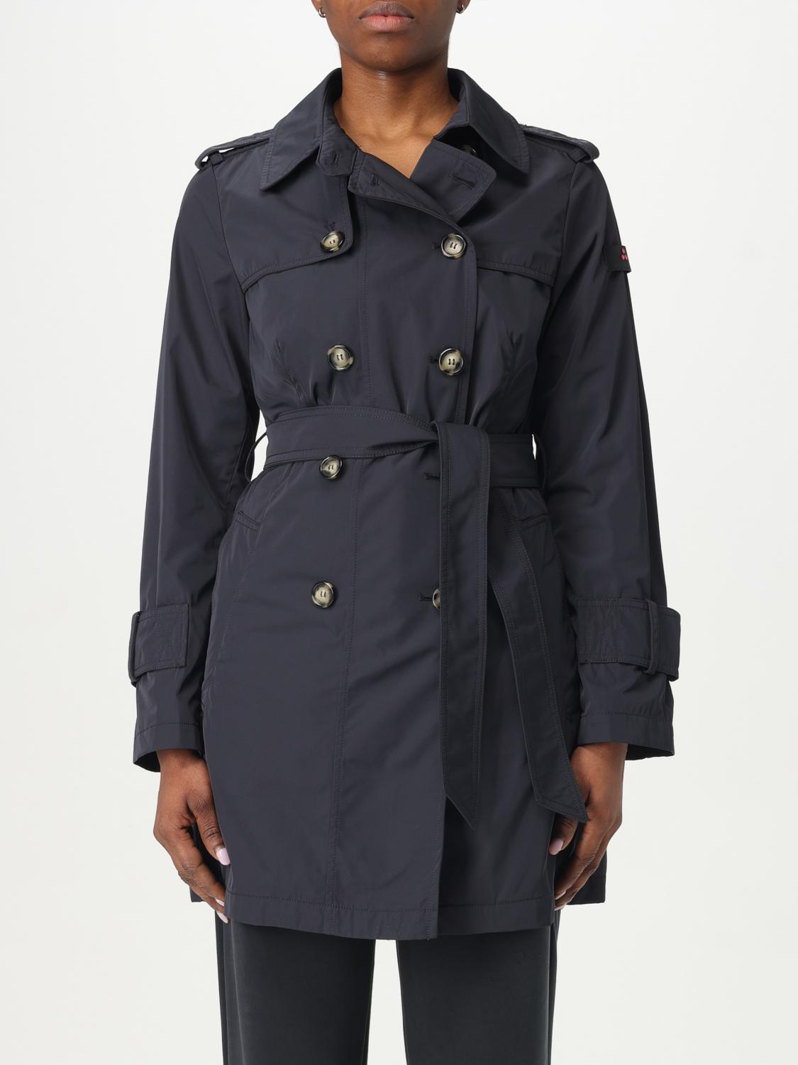 PEUTEREY CHAQUETA: Abrigo mujer Peuterey, Azul Oscuro - Img 1