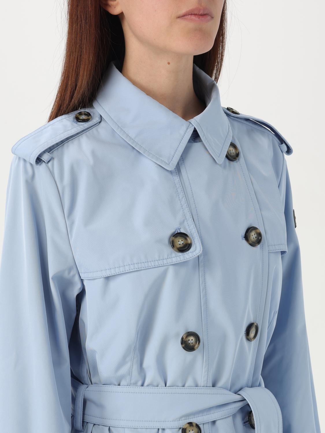 PEUTEREY CHAQUETA: Abrigo mujer Peuterey, Azul Claro - Img 4