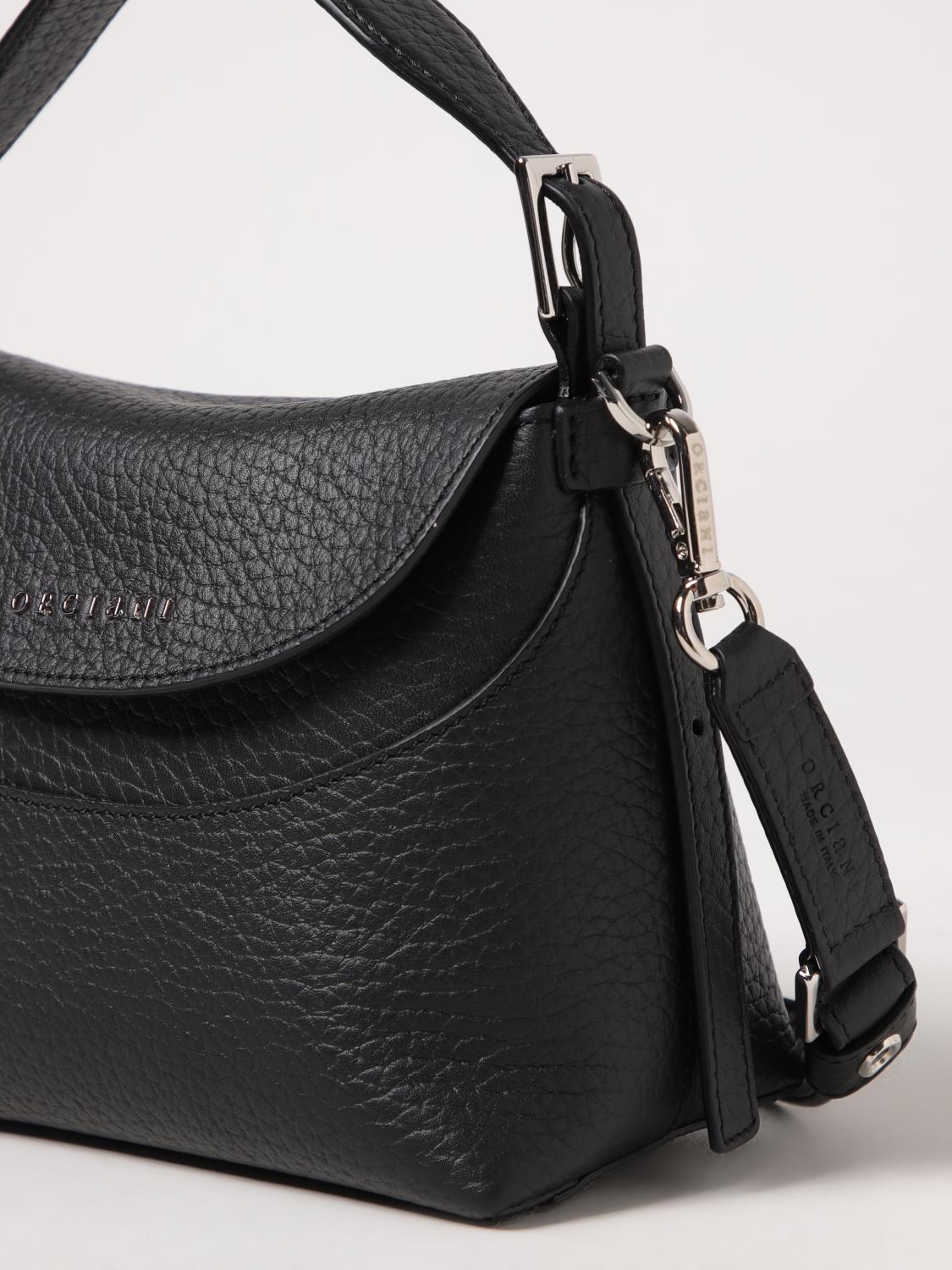 ORCIANI MINI SAC: Sac porté main femme Orciani, Noir - Img 3
