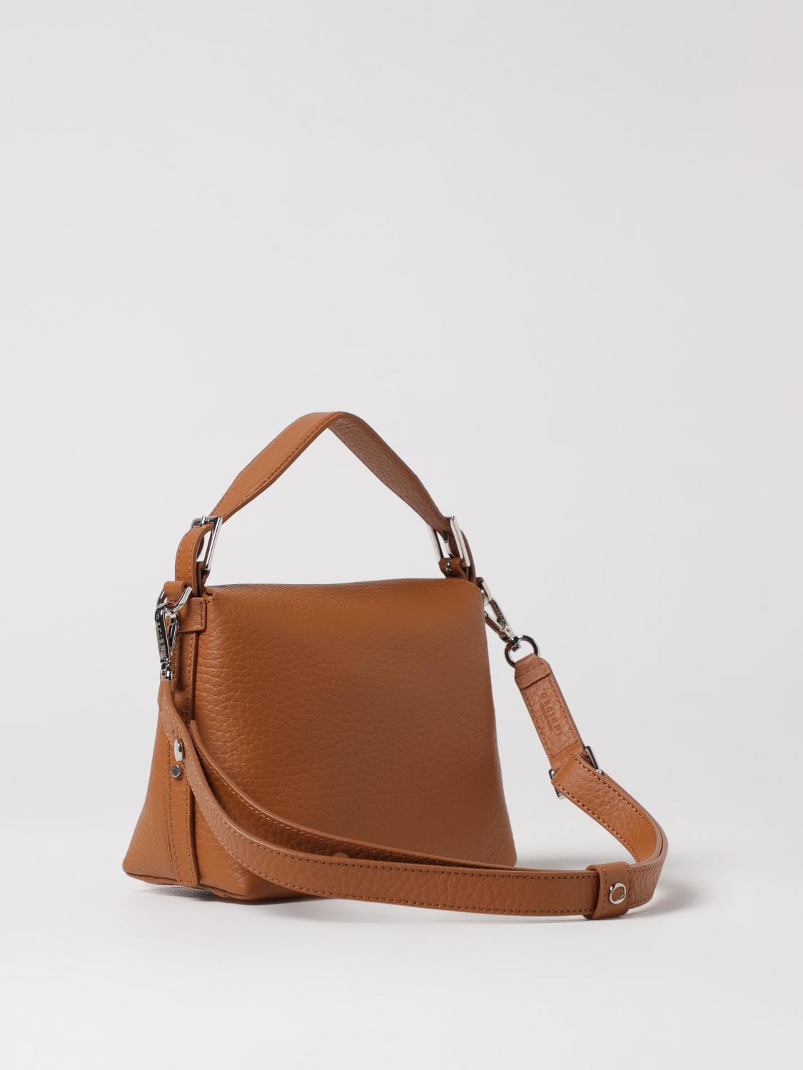 ORCIANI BORSA MINI: Borsa Nana Orciani in pelle martellata , Cuoio - Img 2