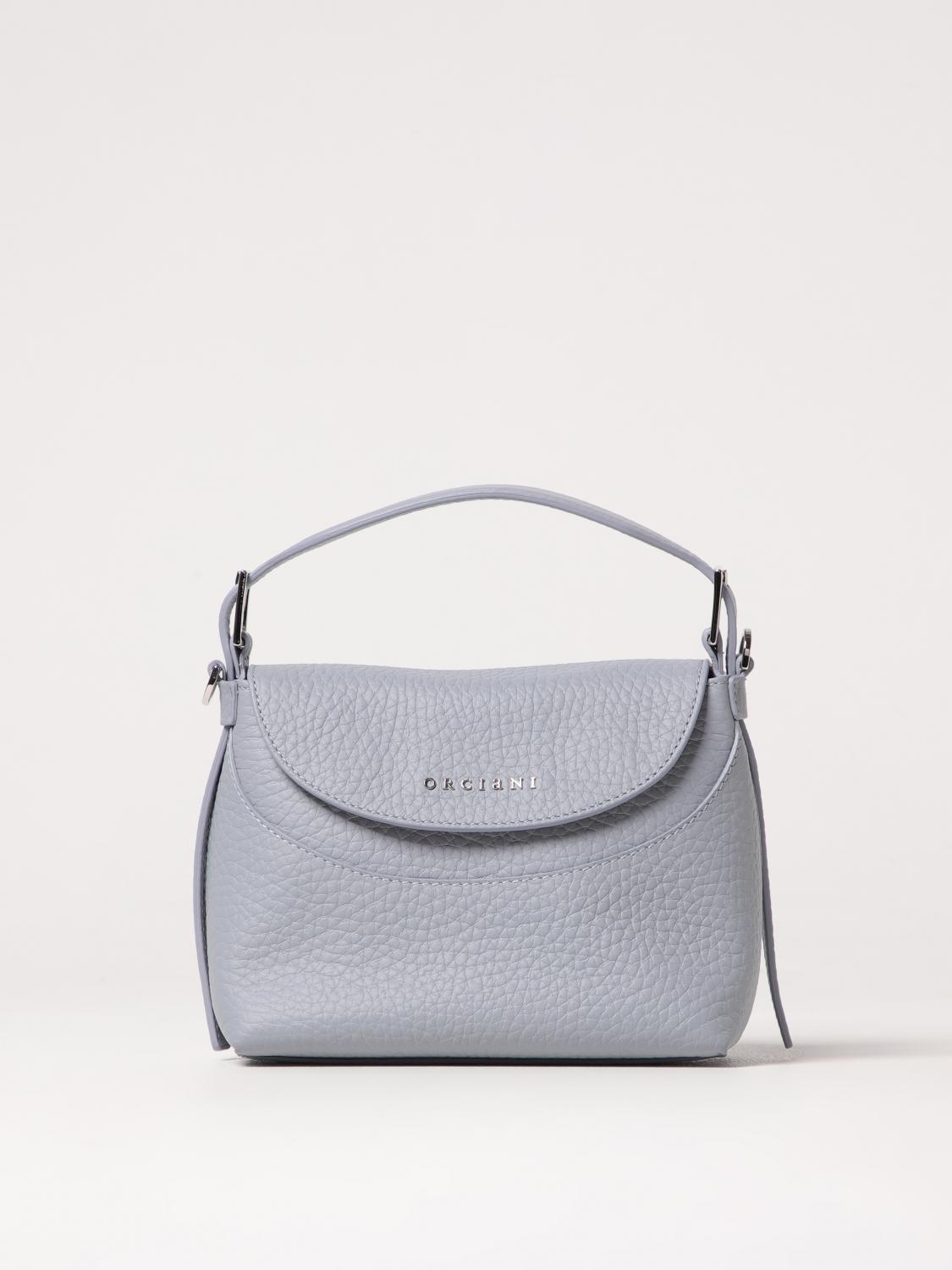 ORCIANI BORSA MINI: Borsa Nana Orciani in pelle martellata , Polvere - Img 1