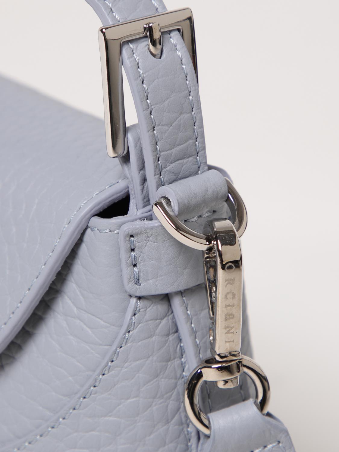ORCIANI BORSA MINI: Borsa Nana Orciani in pelle martellata , Polvere - Img 3
