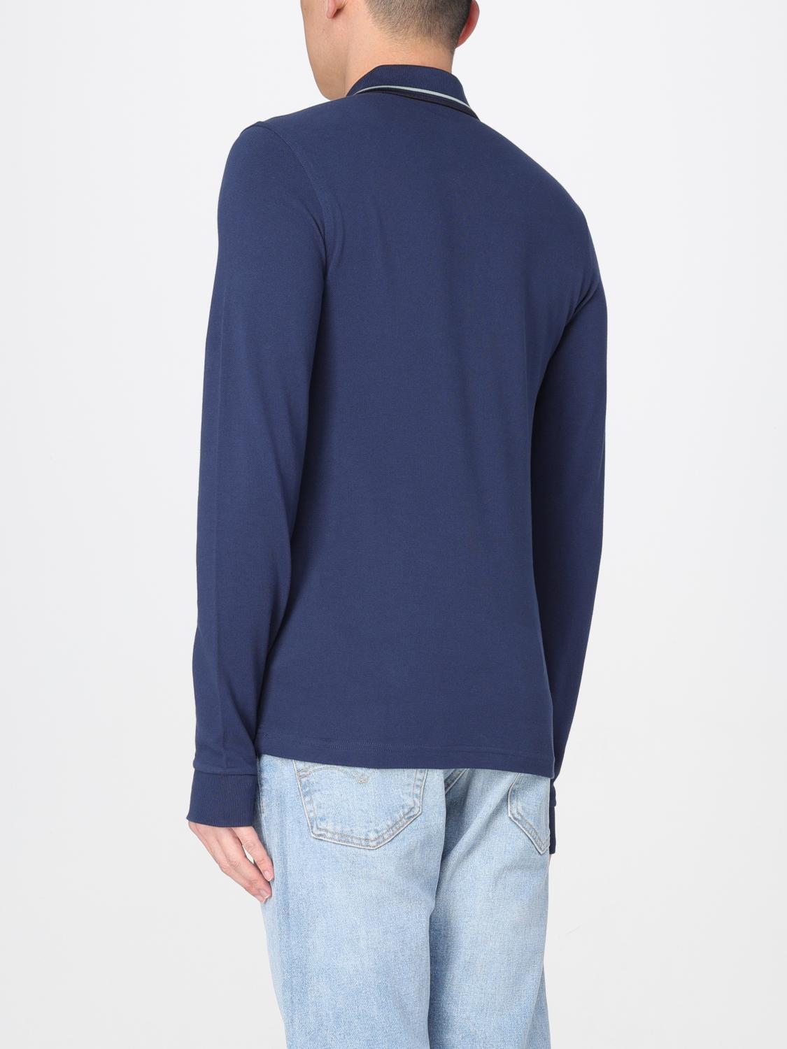 FRED PERRY POLO SHIRT: T-shirt men Fred Perry, Blue - Img 2