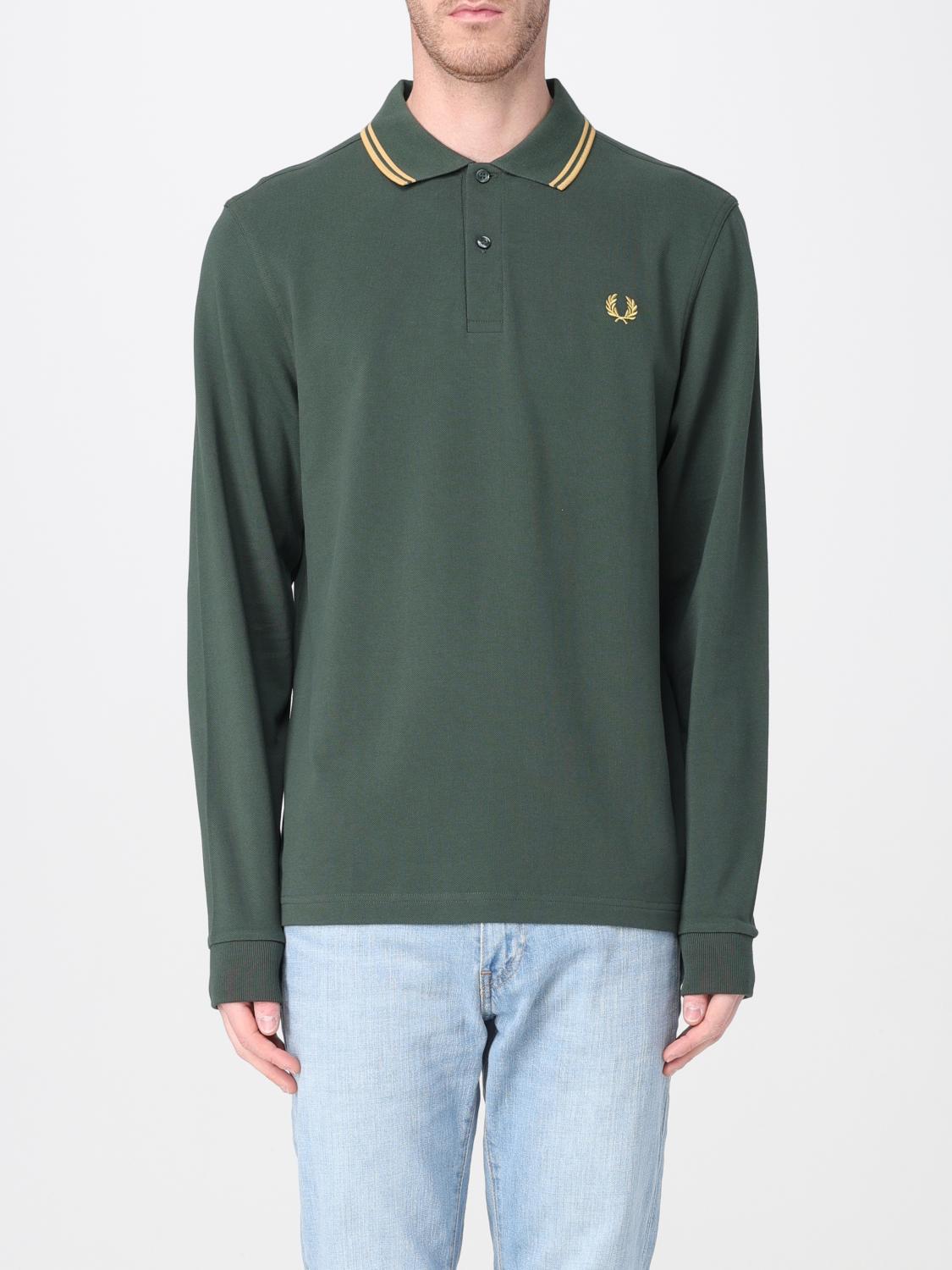 FRED PERRY POLO: Camiseta hombre Fred Perry, Verde - Img 1