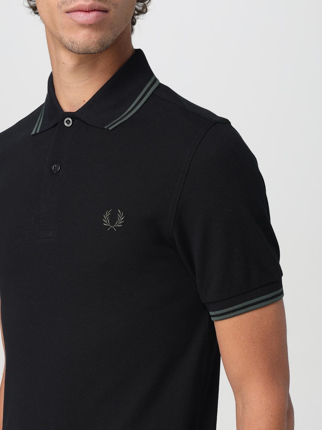 FRED PERRY POLO: Camiseta hombre Fred Perry, Negro - Img 3