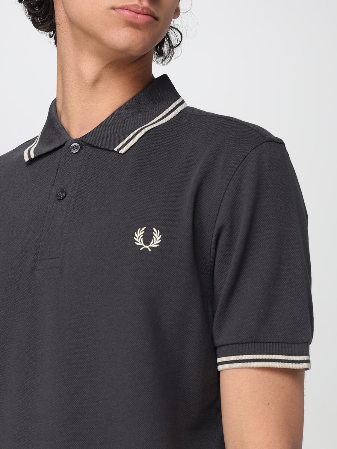 FRED PERRY POLO: Camiseta hombre Fred Perry, Gris - Img 3