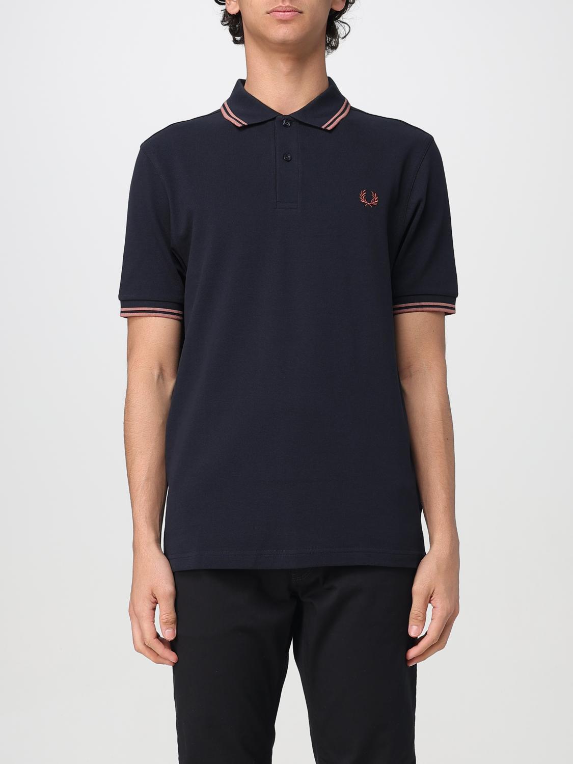 FRED PERRY POLO: Camiseta hombre Fred Perry, Azul Marino - Img 1