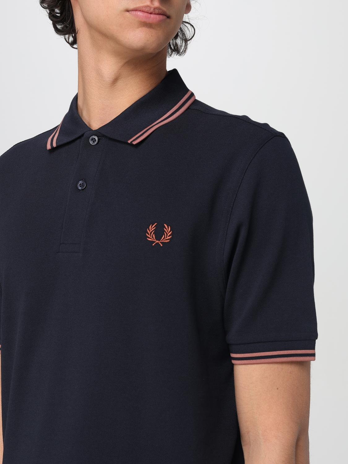 FRED PERRY POLO: Camiseta hombre Fred Perry, Azul Marino - Img 3