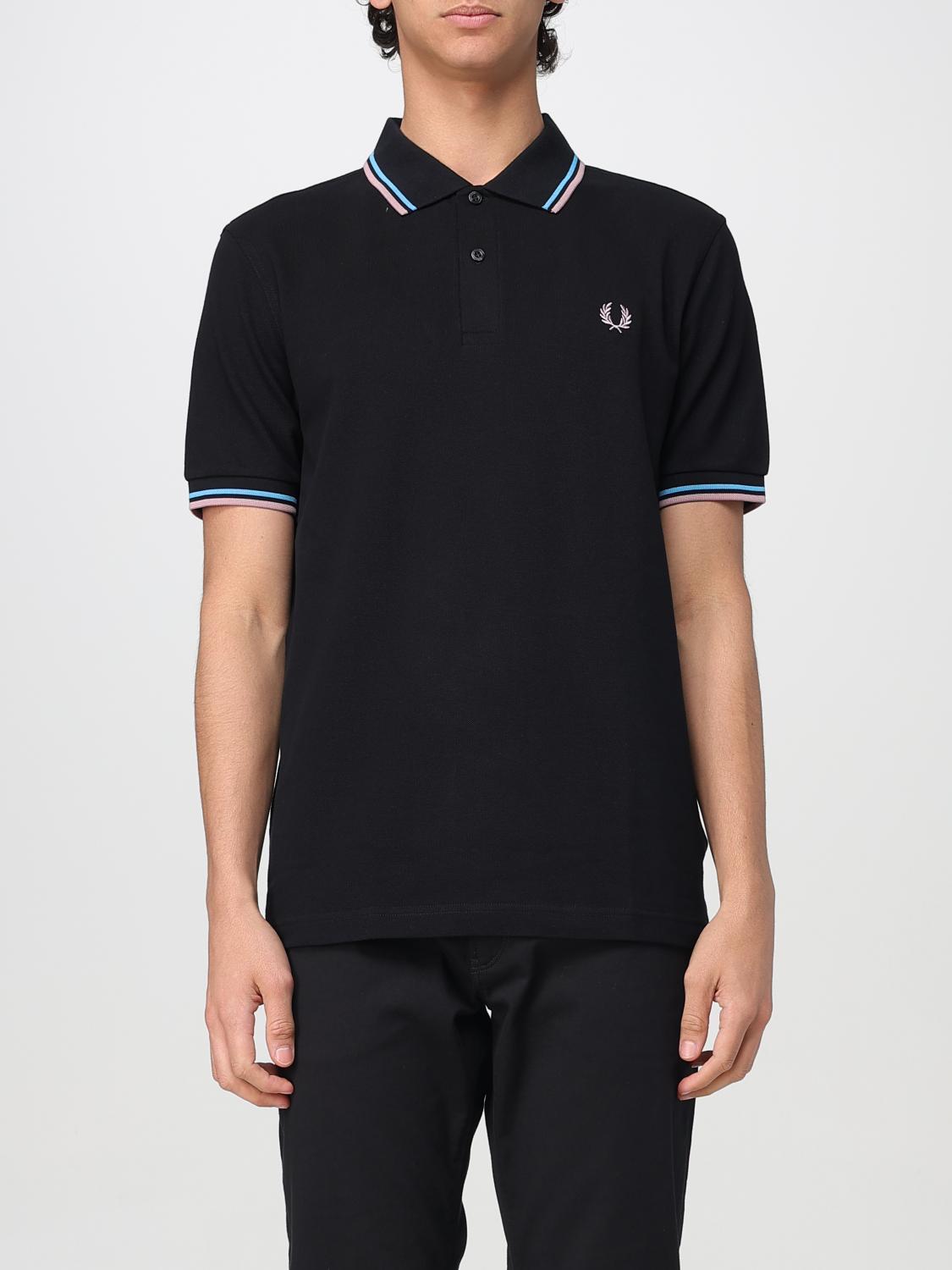 FRED PERRY POLO: Camiseta hombre Fred Perry, Negro 1 - Img 1