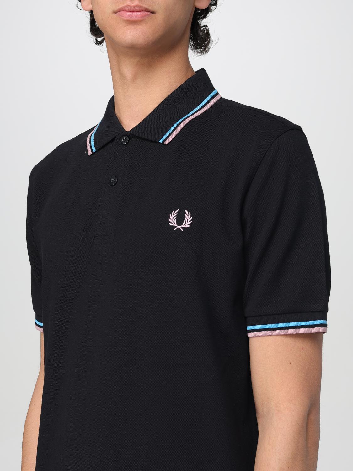 FRED PERRY POLO: Camiseta hombre Fred Perry, Negro 1 - Img 3