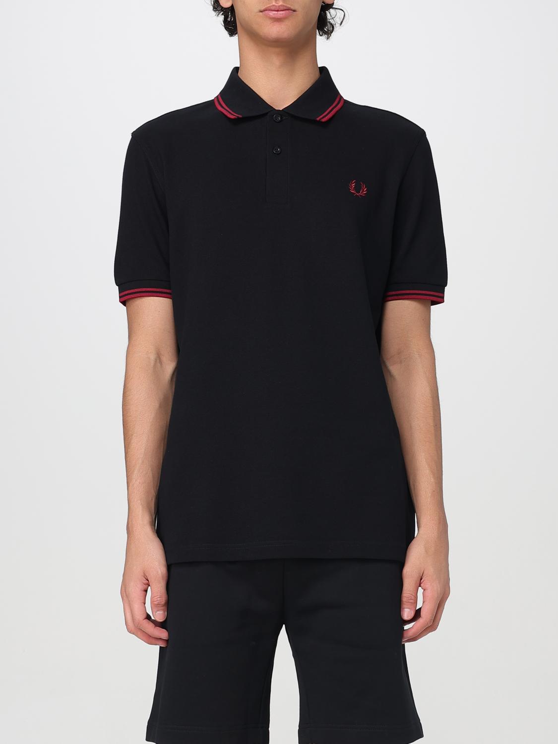 FRED PERRY POLO: Camiseta hombre Fred Perry, Negro 2 - Img 1