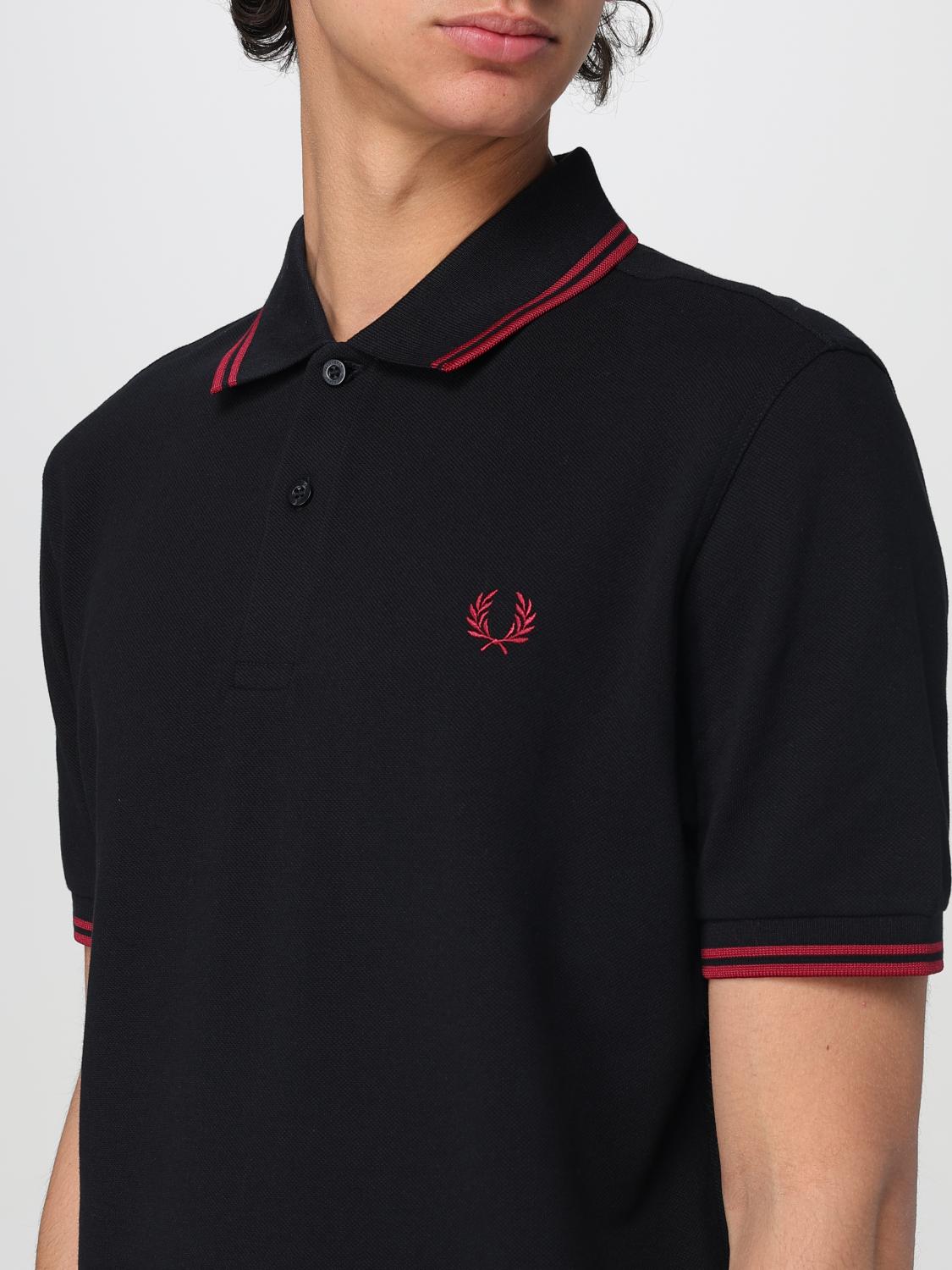 FRED PERRY POLO: Camiseta hombre Fred Perry, Negro 2 - Img 3