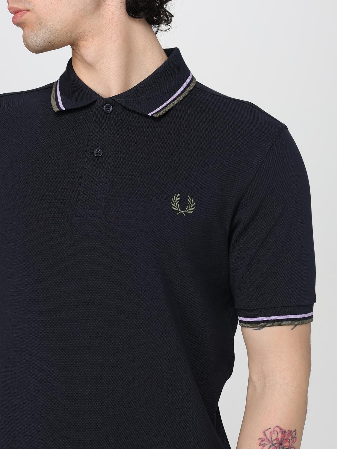 FRED PERRY POLO: Camiseta hombre Fred Perry, Azul Oscuro 2 - Img 3