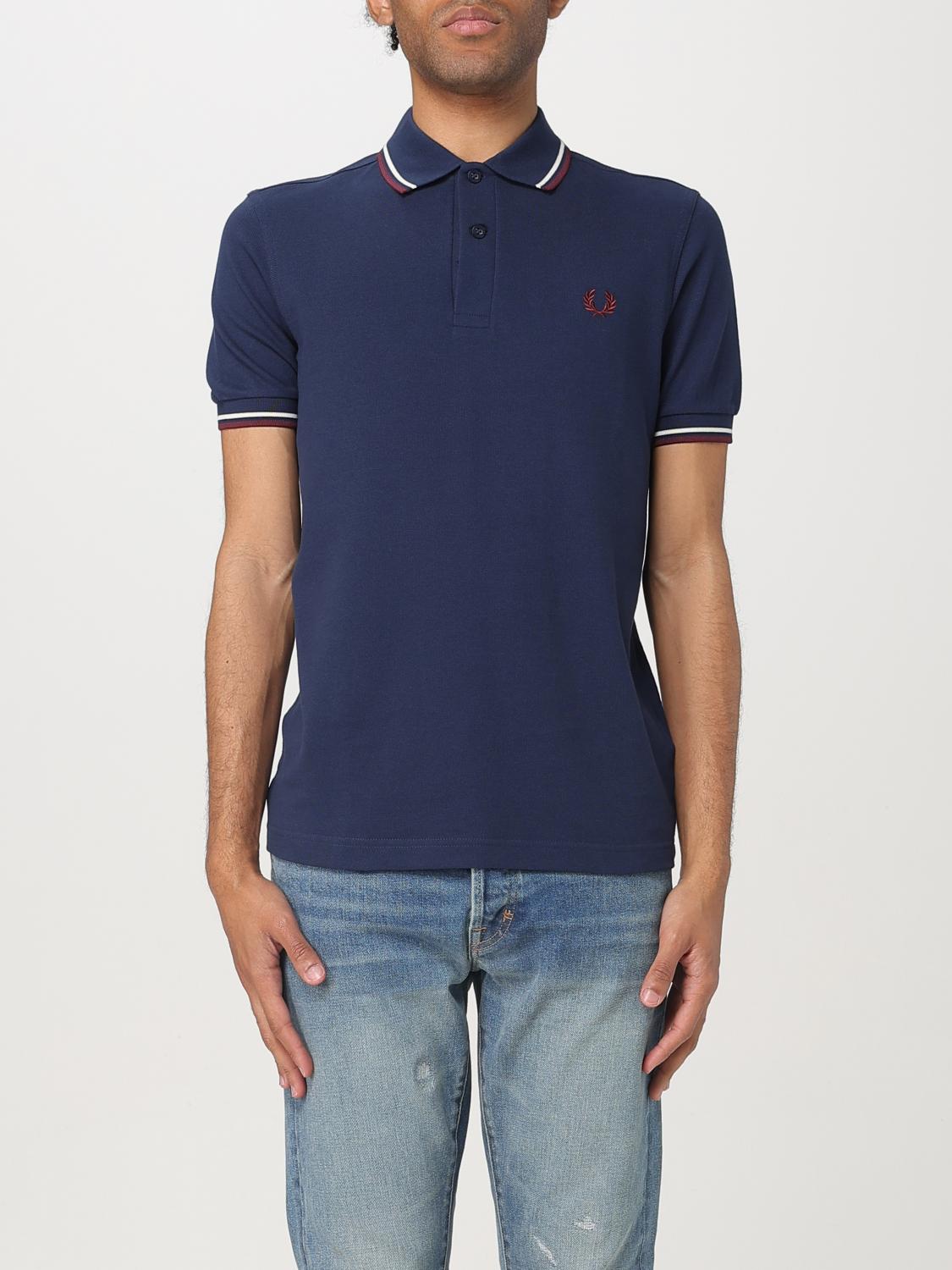 FRED PERRY POLO: Camiseta hombre Fred Perry, Azul Oscuro 3 - Img 1